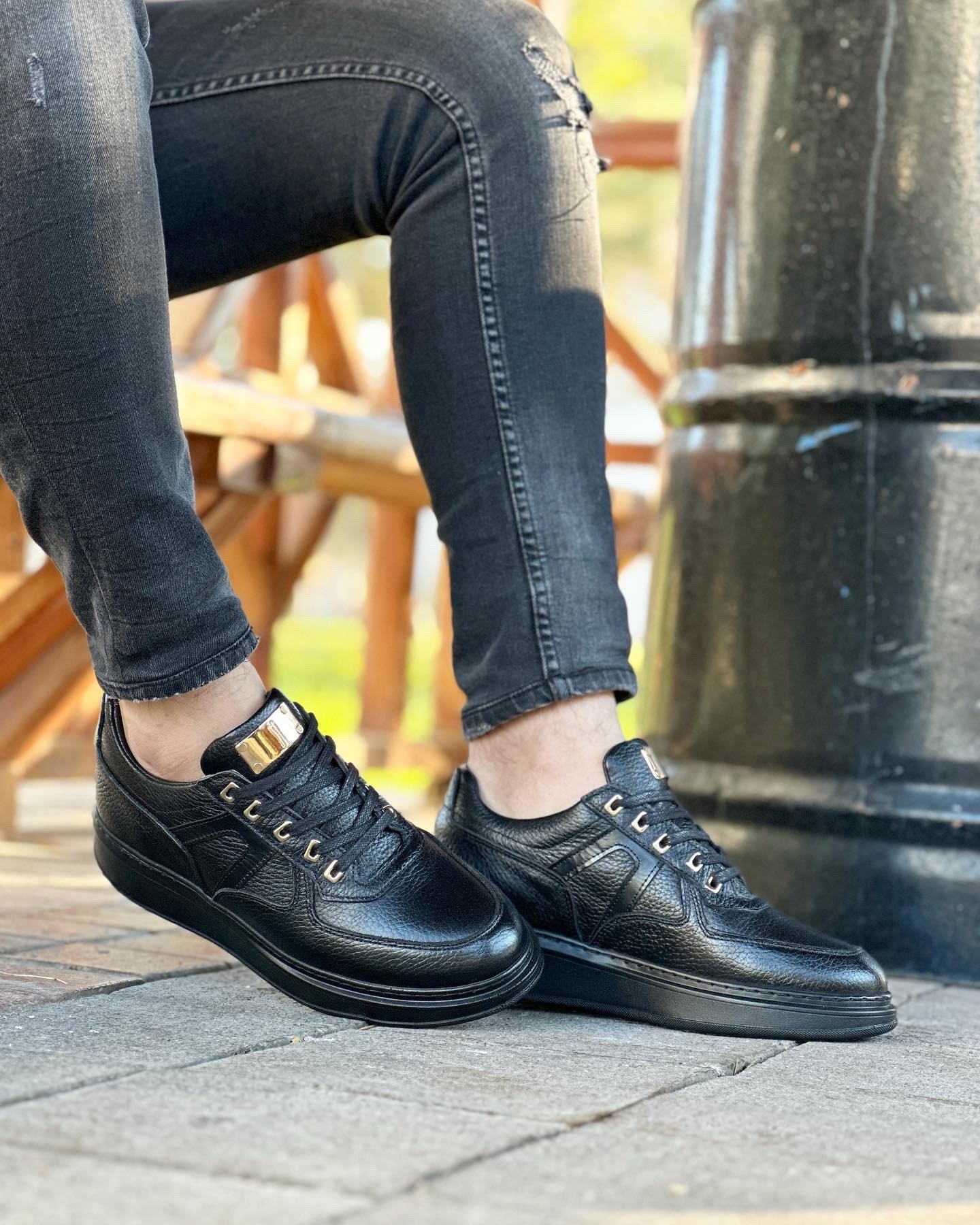 KEAN HAKİKİ DERİ GÜNÜK ERKEK SNEAKER AYAKKABI