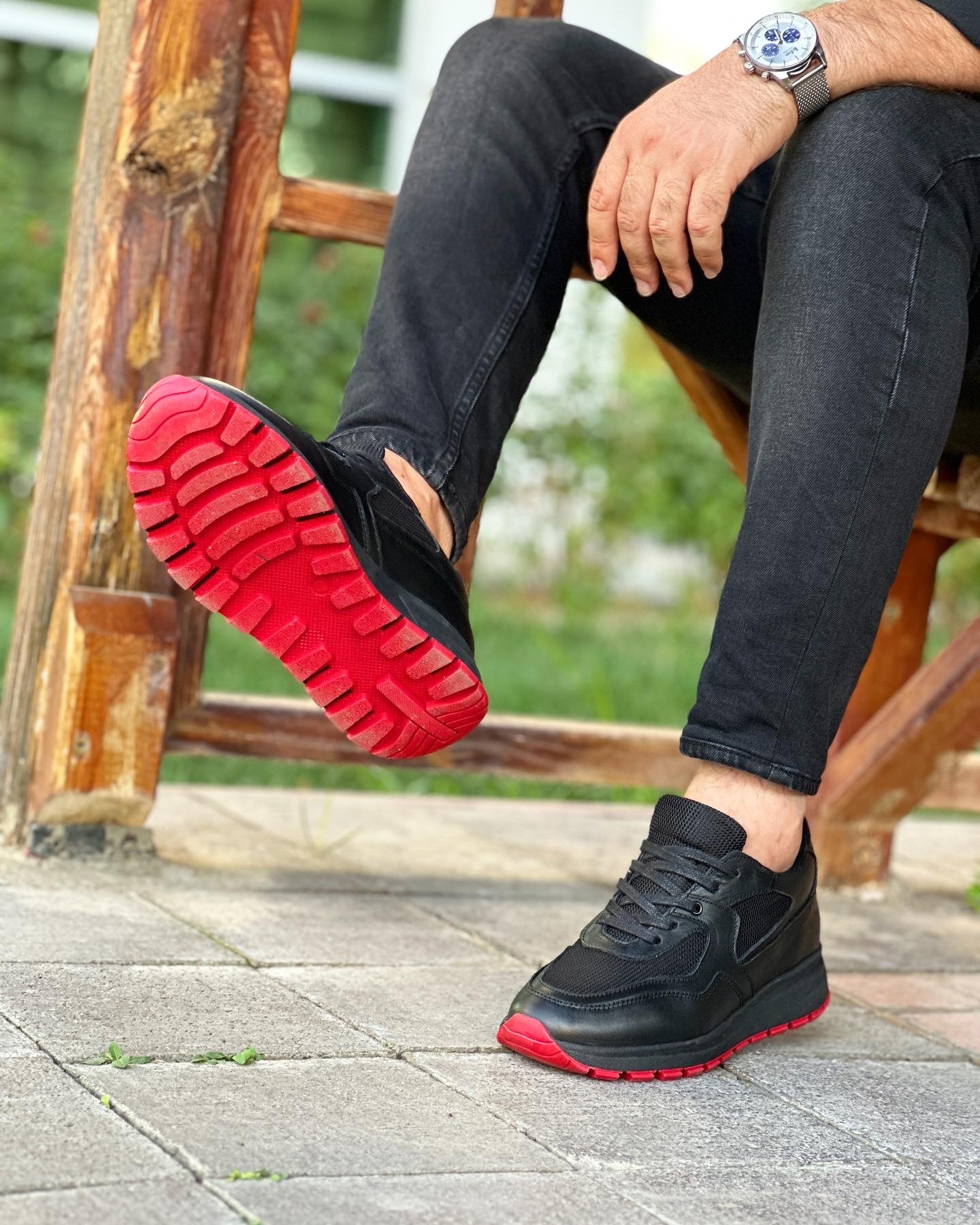 PİSSARO HAKİKİ DERİ EVA TABAN GÜNLÜK ERKEK SNEAKER AYAKKABI