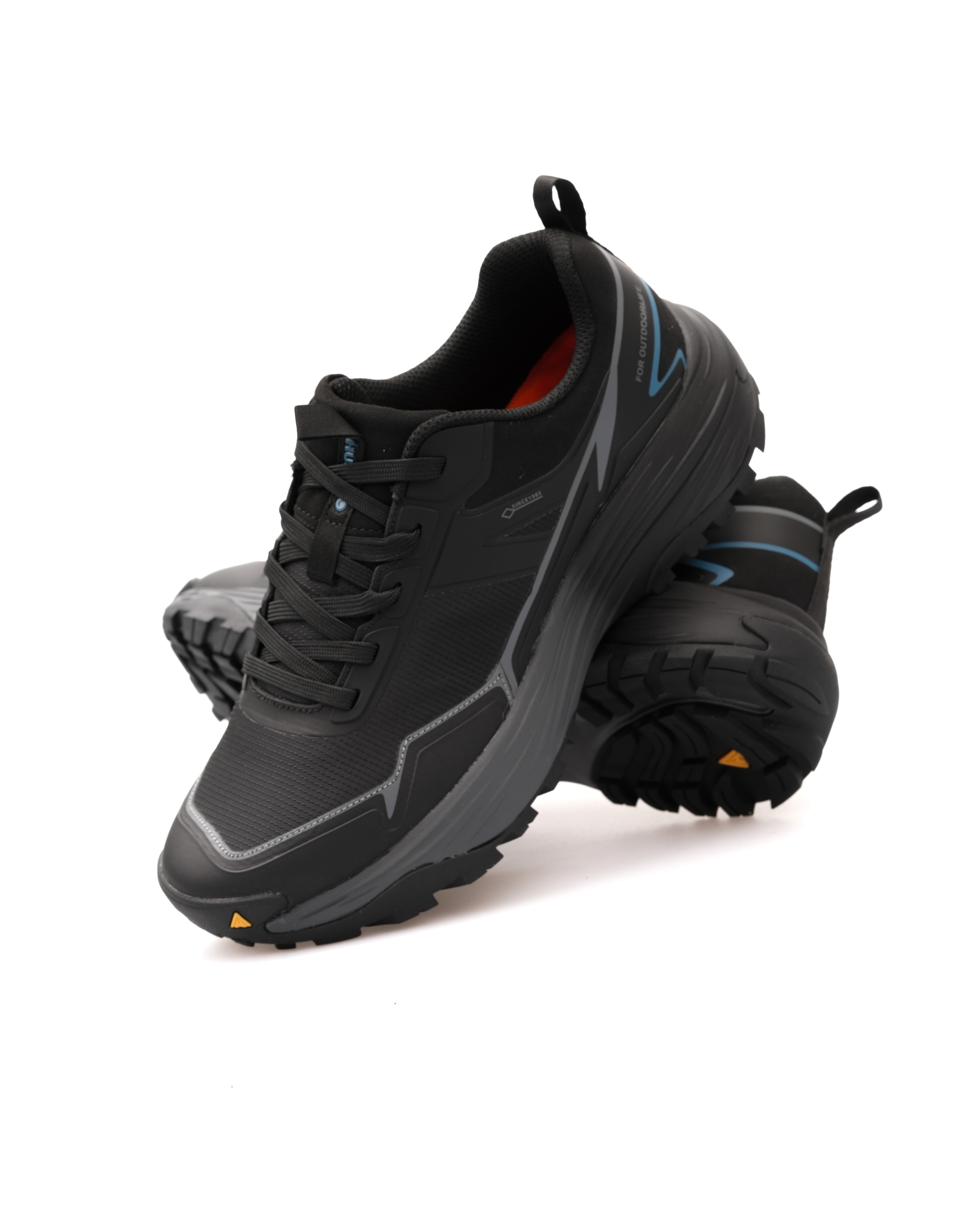 PİRES GORE TEX VİBRAM TABAN SU ALMAYAN ERKEK SNEAKER AYAKKABI - Siyah