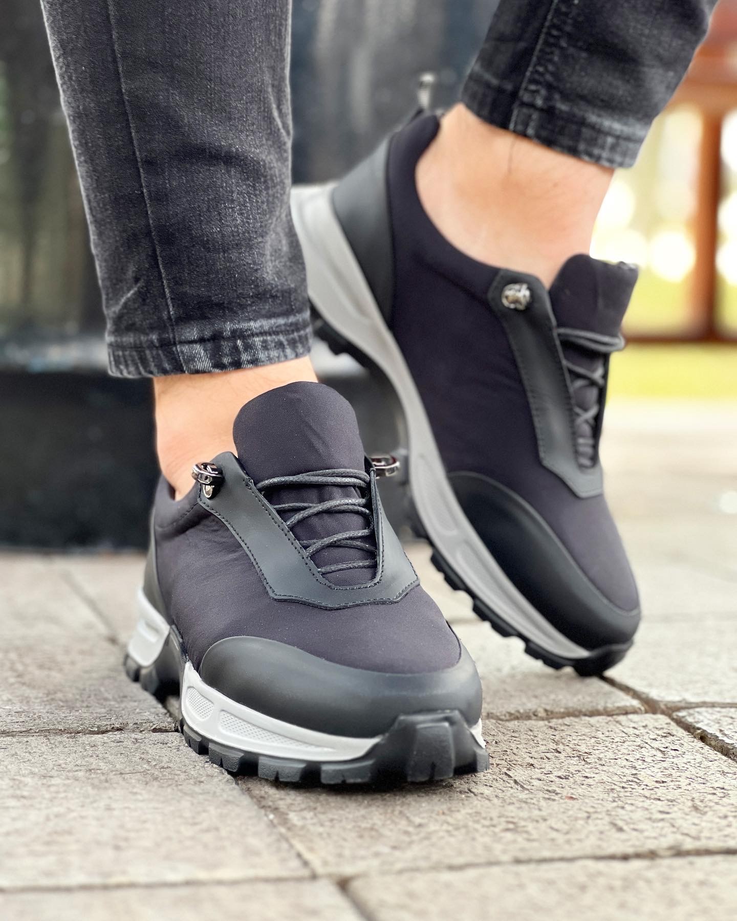 HANRY HAKİKİ DERİ EVA TABAN GÜNLÜK ERKEK SNEAKER AYAKKABI