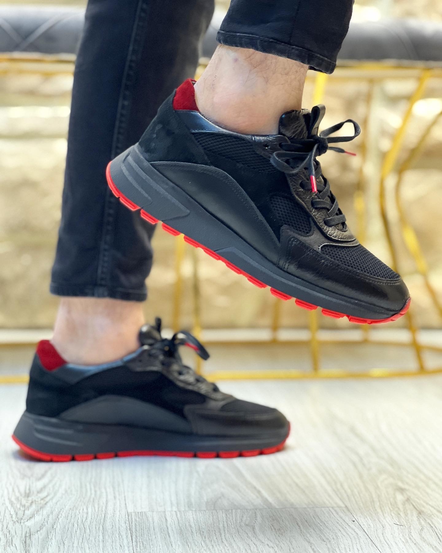 SORA HAKİKİ DERİ GÜNLÜK ERKEK SNEAKER AYAKKABI