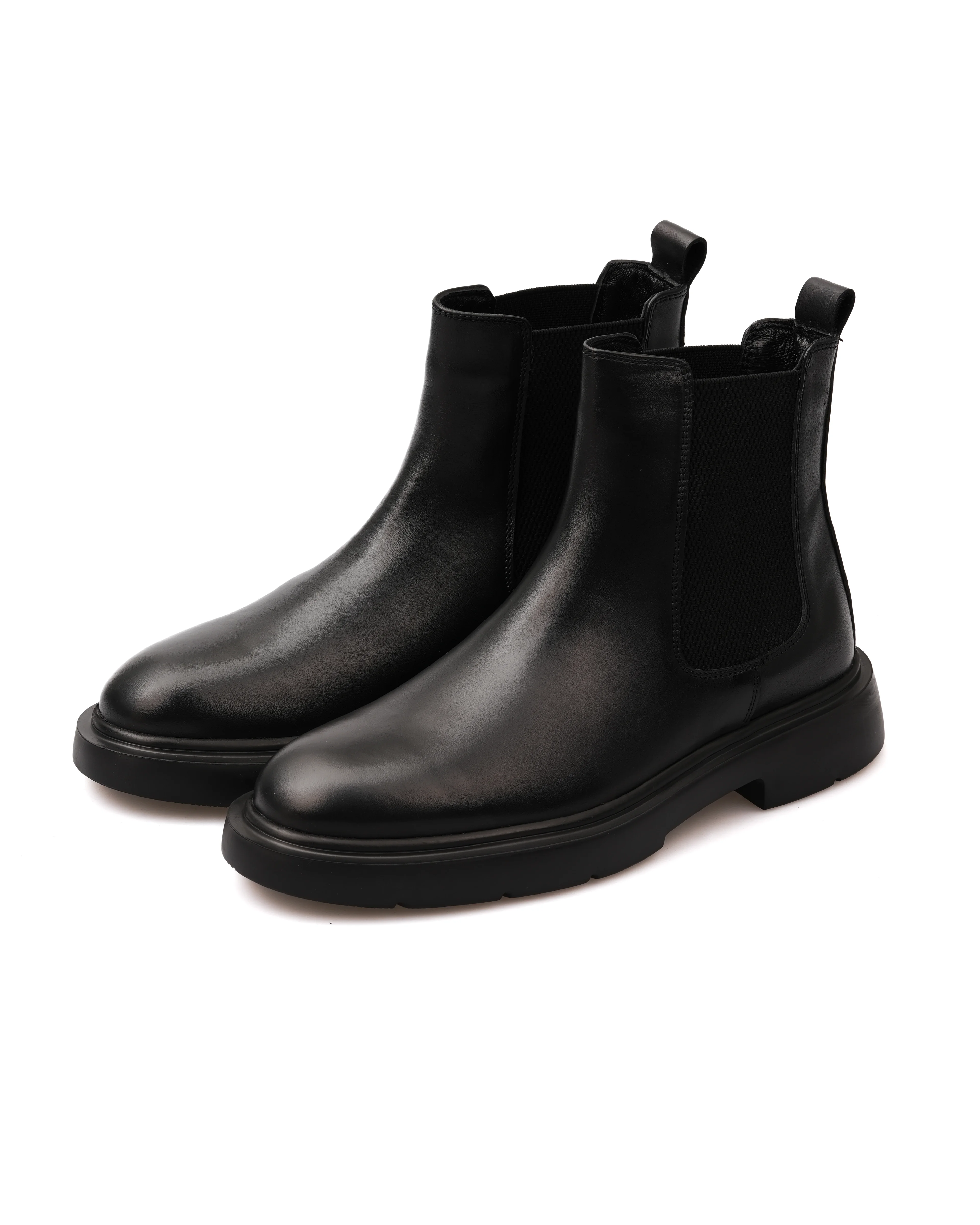 MAYDER HAKİKİ DERİ GÜNLÜK ERKEK BOT - Siyah