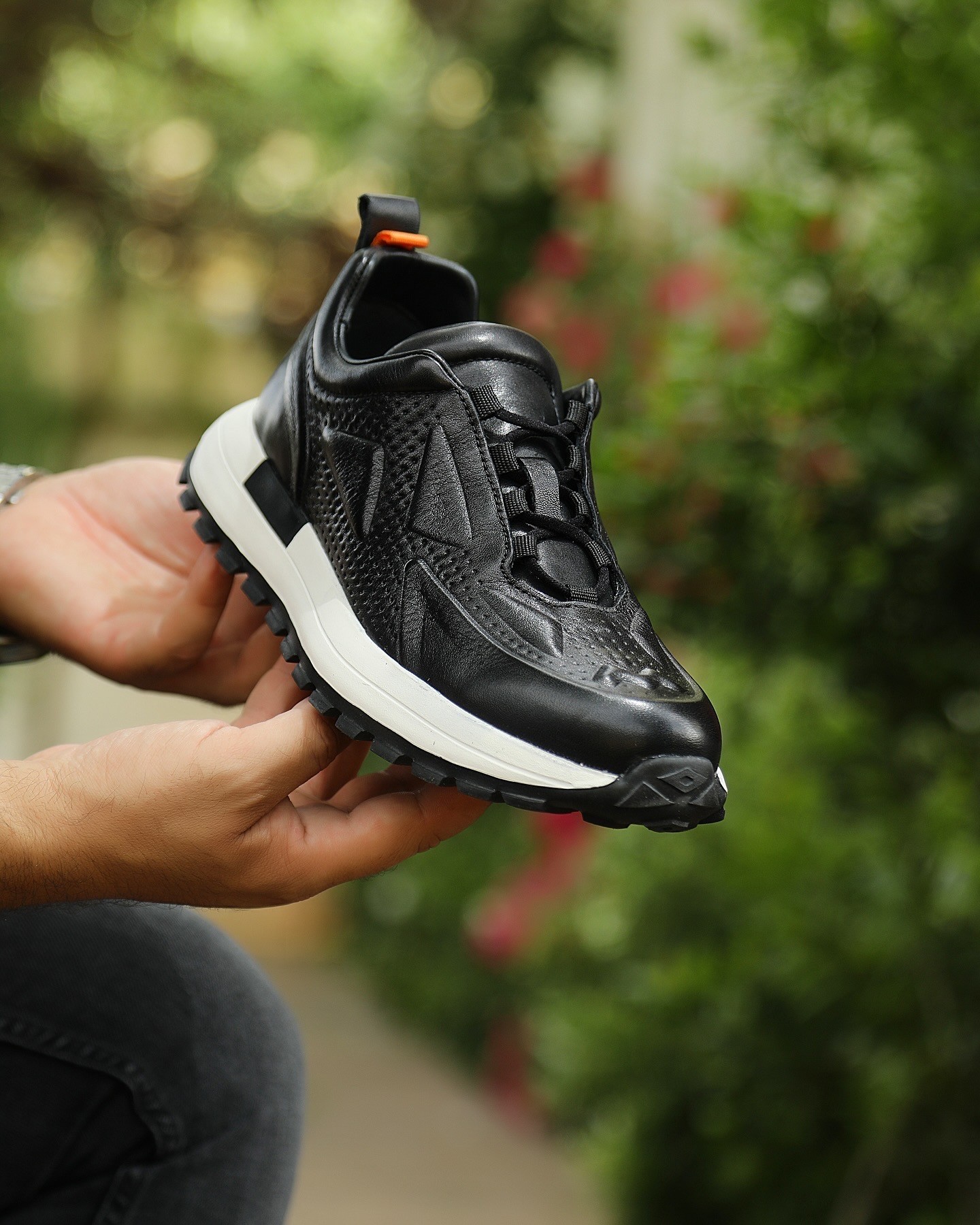 KEVOR HAKİKİ DERİ AİR TABAN GÜNLÜK ERKEK SNEAKER AYAKKABI