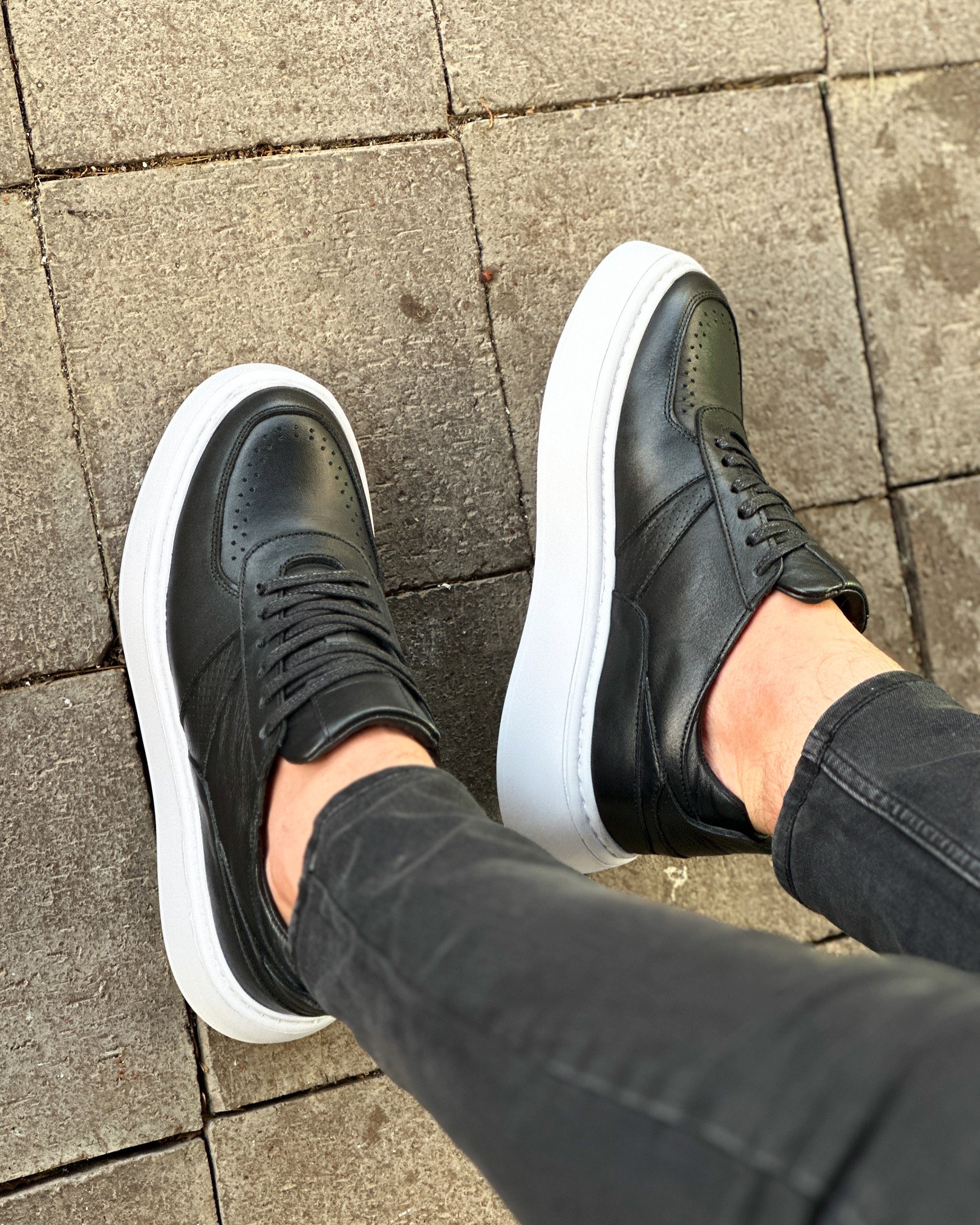 CIWANIK HAKİKİ DERİ EVA TABAN GÜNLÜK ERKEK SNEAKER AYAKKABI