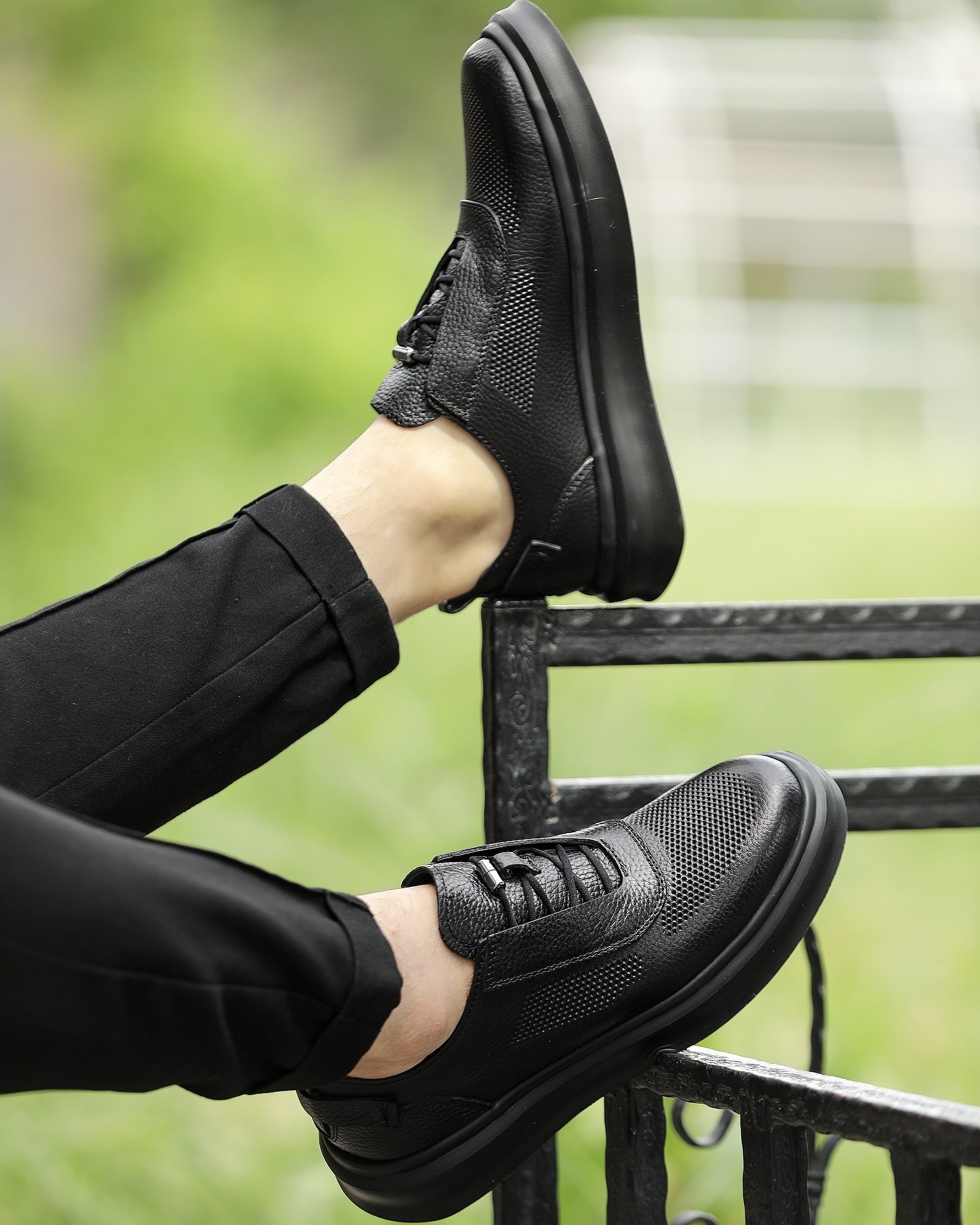 NAMEL HAKİKİ DERİ AİR TABAN GÜNLÜK ERKEK SNEAKER AYAKKABI
