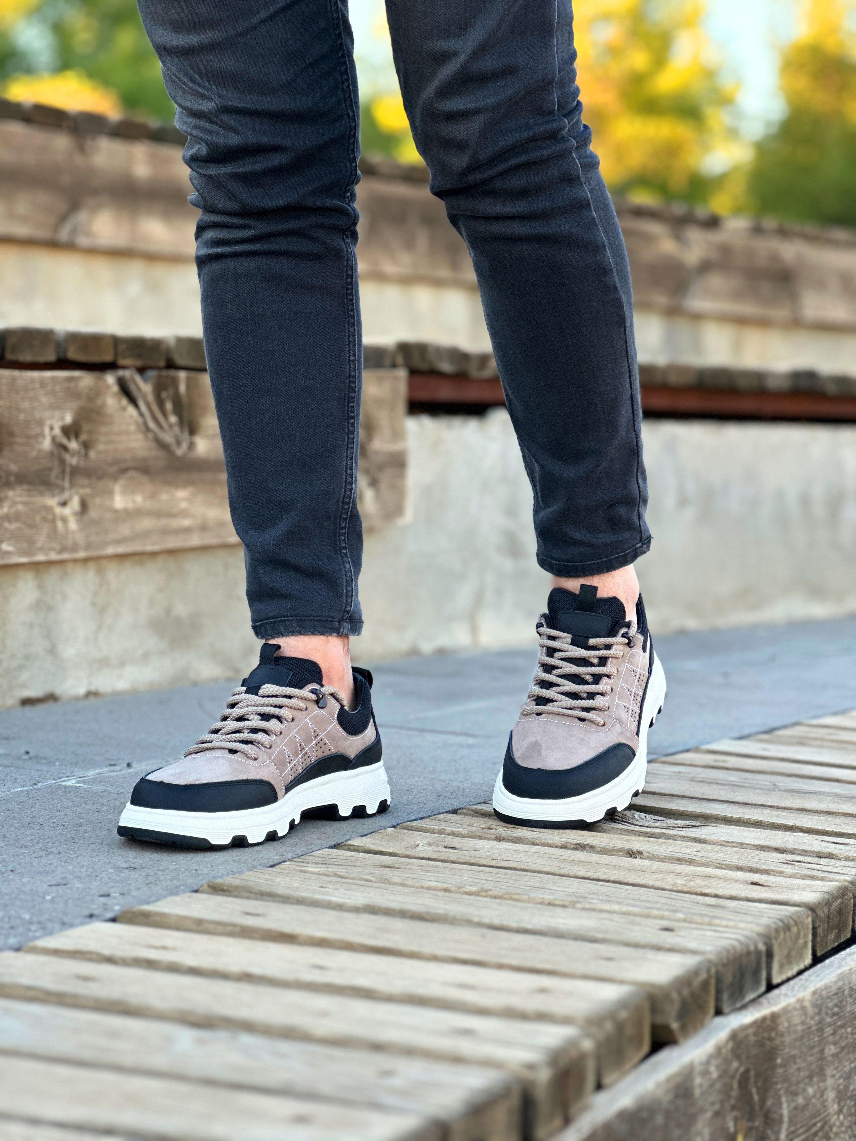 HERSEN HAKİKİ DERİ AİR TABAN GÜNLÜK ERKEK SNEAKER AYAKKABI