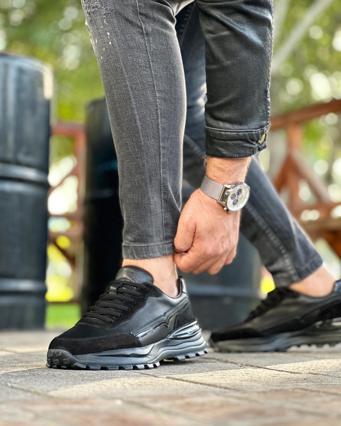 XWELİ HAKİKİ DERİ AİR TABAN GÜNLÜK ERKEK SNEAKER AYAKKABI