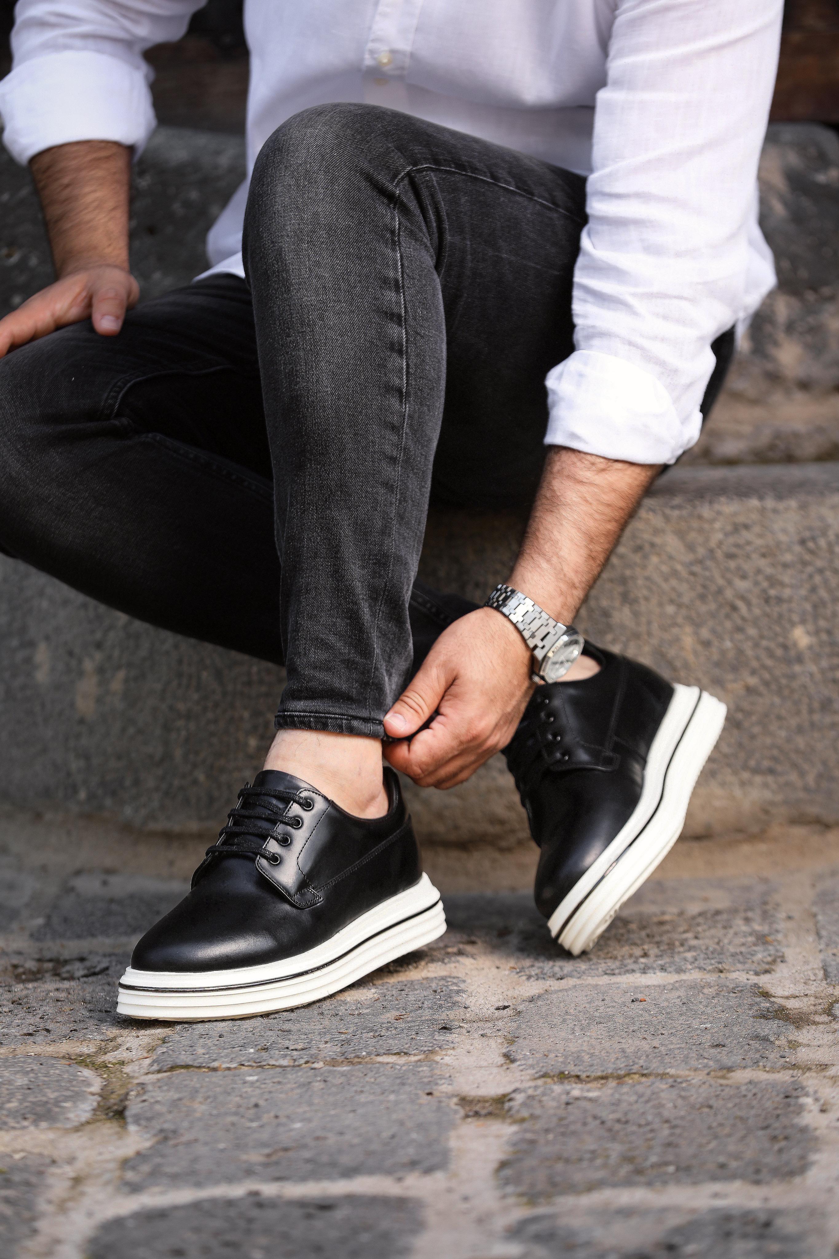 LUPA HAKİKİ DERİ EVA TABAN GÜNLÜK ERKEK SNEAKER AYAKKABI