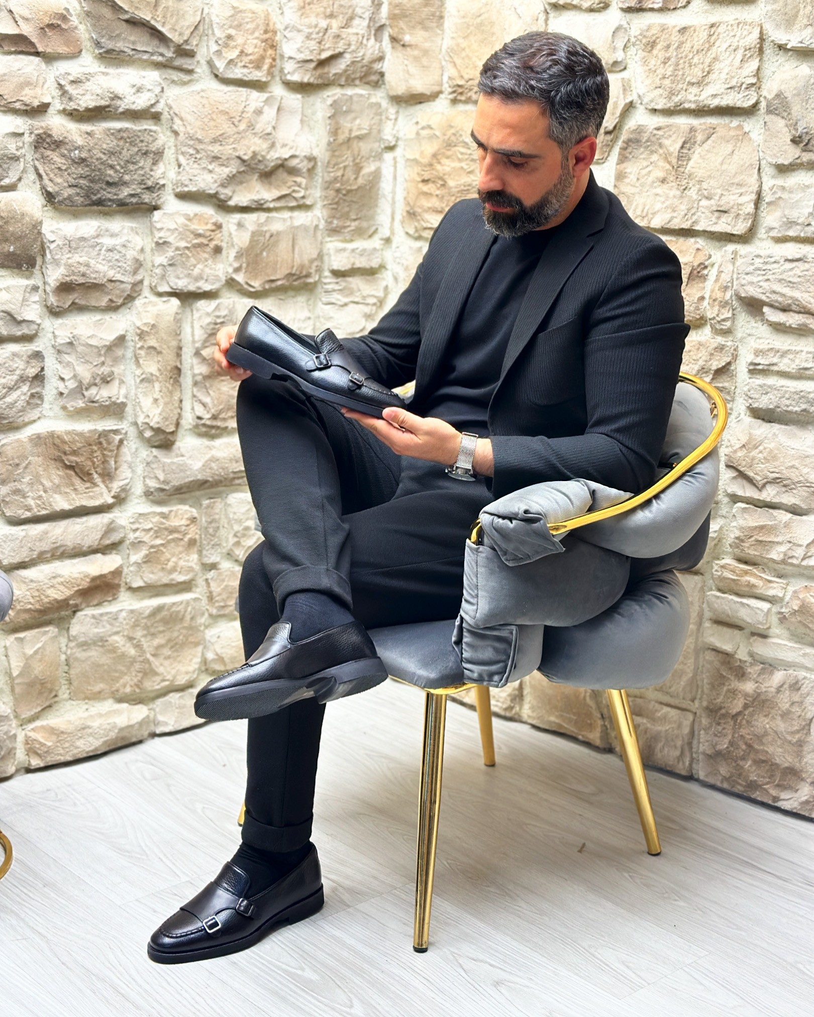 HAKİKİ DERİ EVA TABAN GÜNLÜK ERKEK KLASİK AYAKKABI