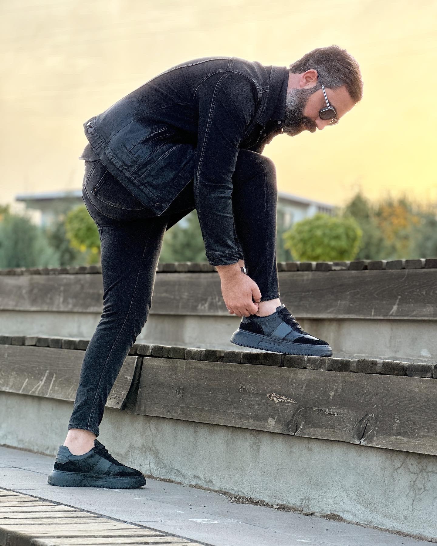 HAKİKİ DERİ EVA TABAN GÜNLÜK ERKEK SNEAKER AYAKKABI