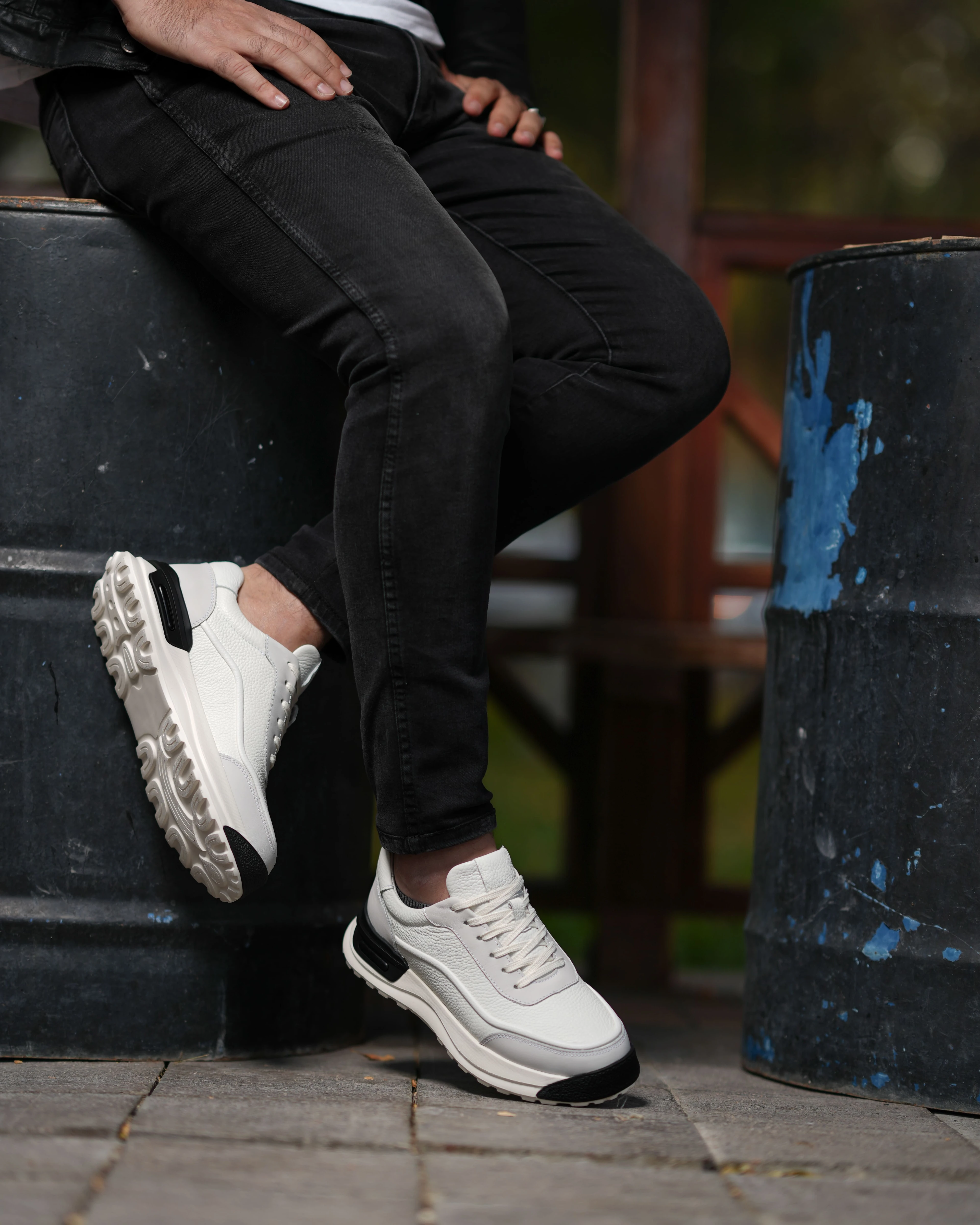 CHAR HAKİKİ DERİ GÜNLÜK ERKEK SNEAKER AYAKKABI