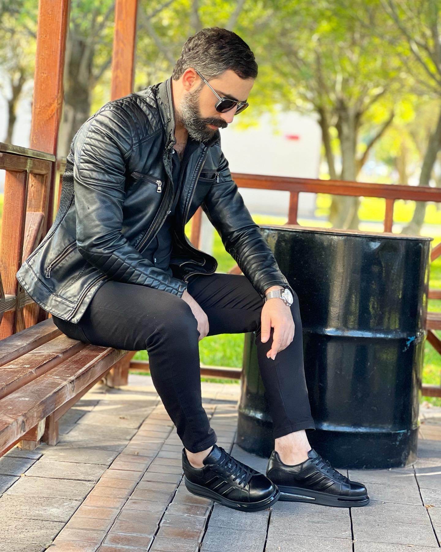TİLLEW HAKİKİ DERİ AİR TABAN GÜNLÜK ERKEK SNEAKER AYAKKABI