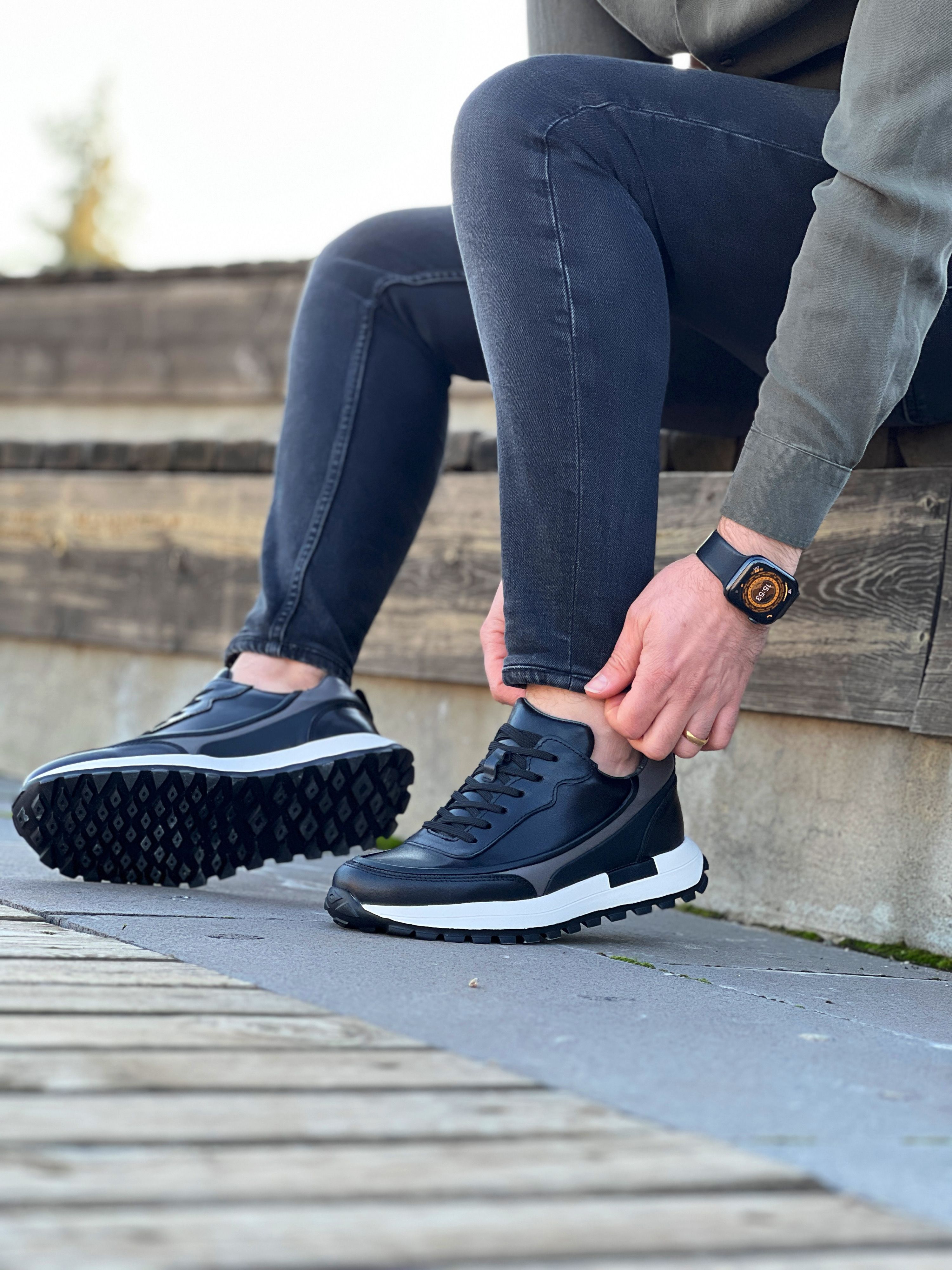 CRAFT HAKİKİ DERİ EVA TABAN GÜNLÜK ERKEK SNEAKER AYAKKABI