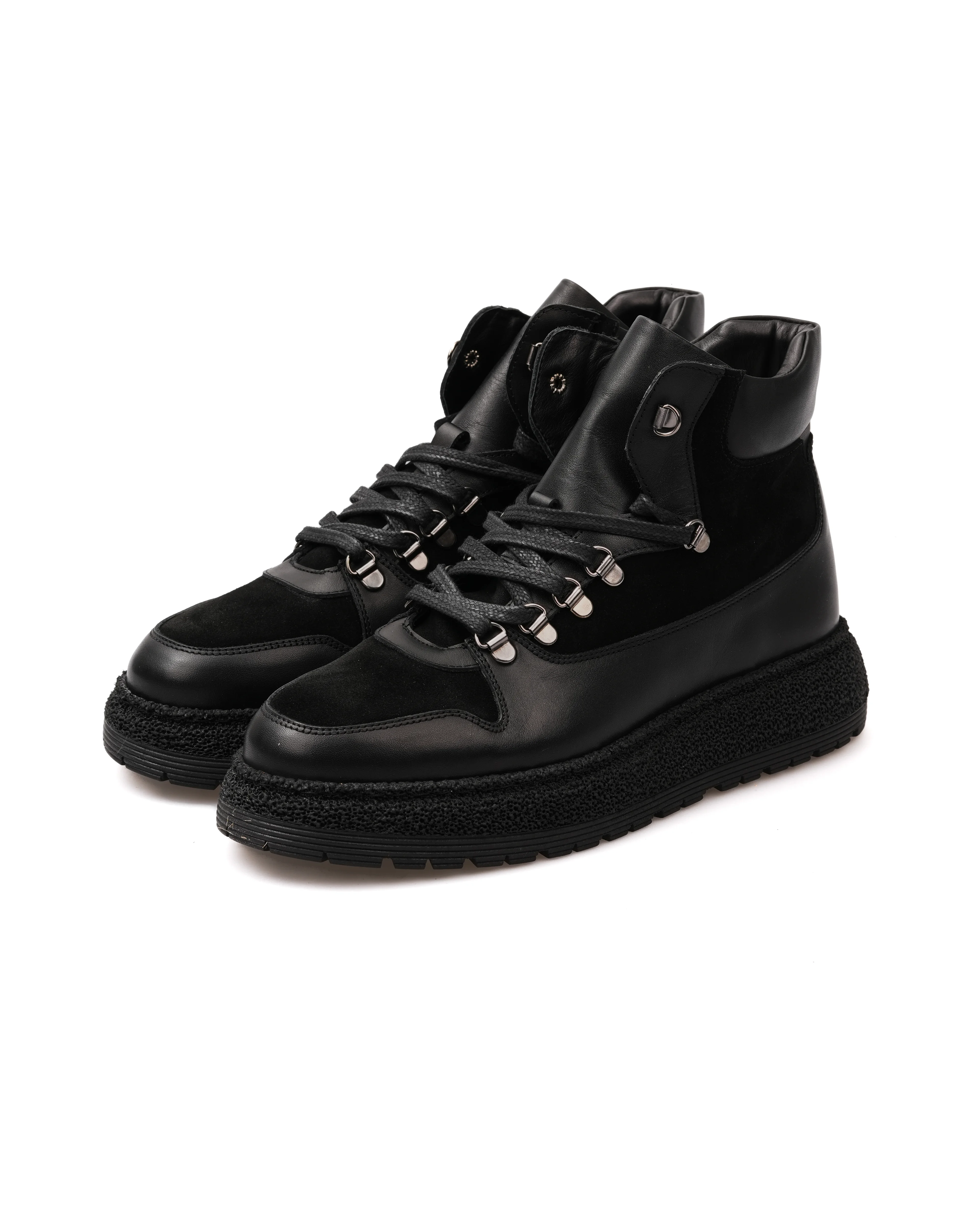 MARTİYA HAKİKİ DERİ GÜNLÜK ERKEK BOT - Siyah