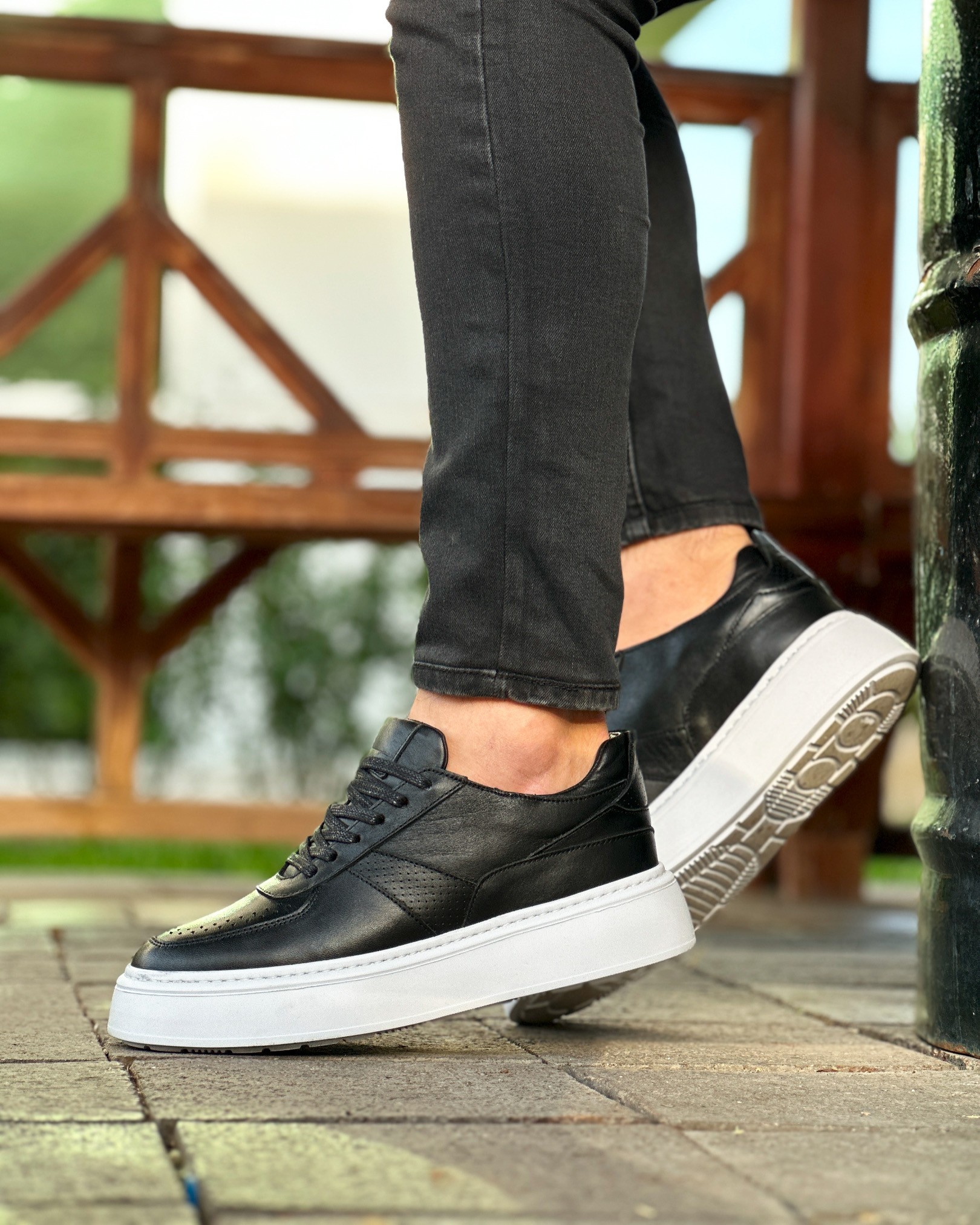 CIWANIK HAKİKİ DERİ EVA TABAN GÜNLÜK ERKEK SNEAKER AYAKKABI