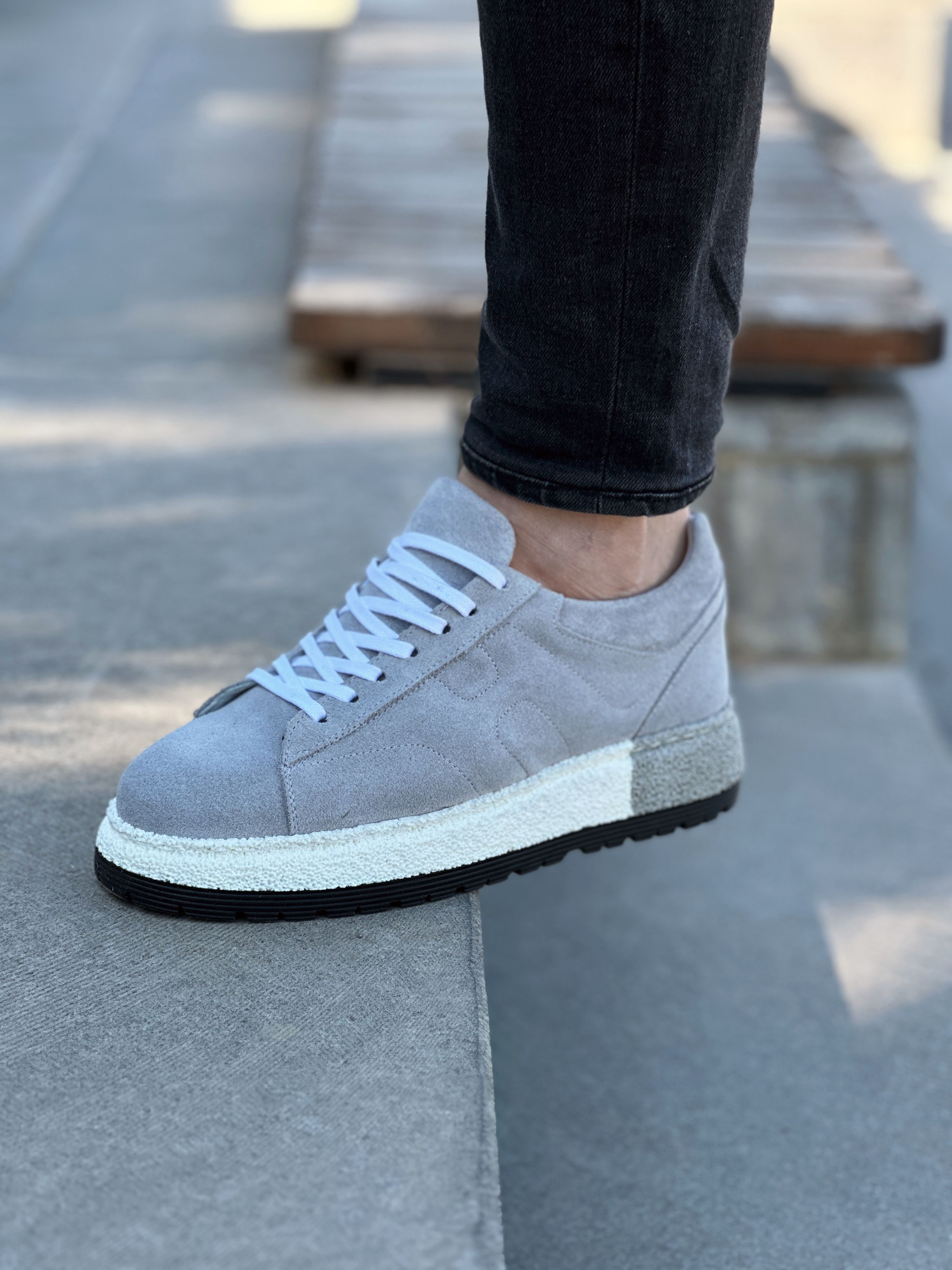 BATSON HAKİKİ DERİ EVA TABAN ERKEK SNEAKER AYAKKABI