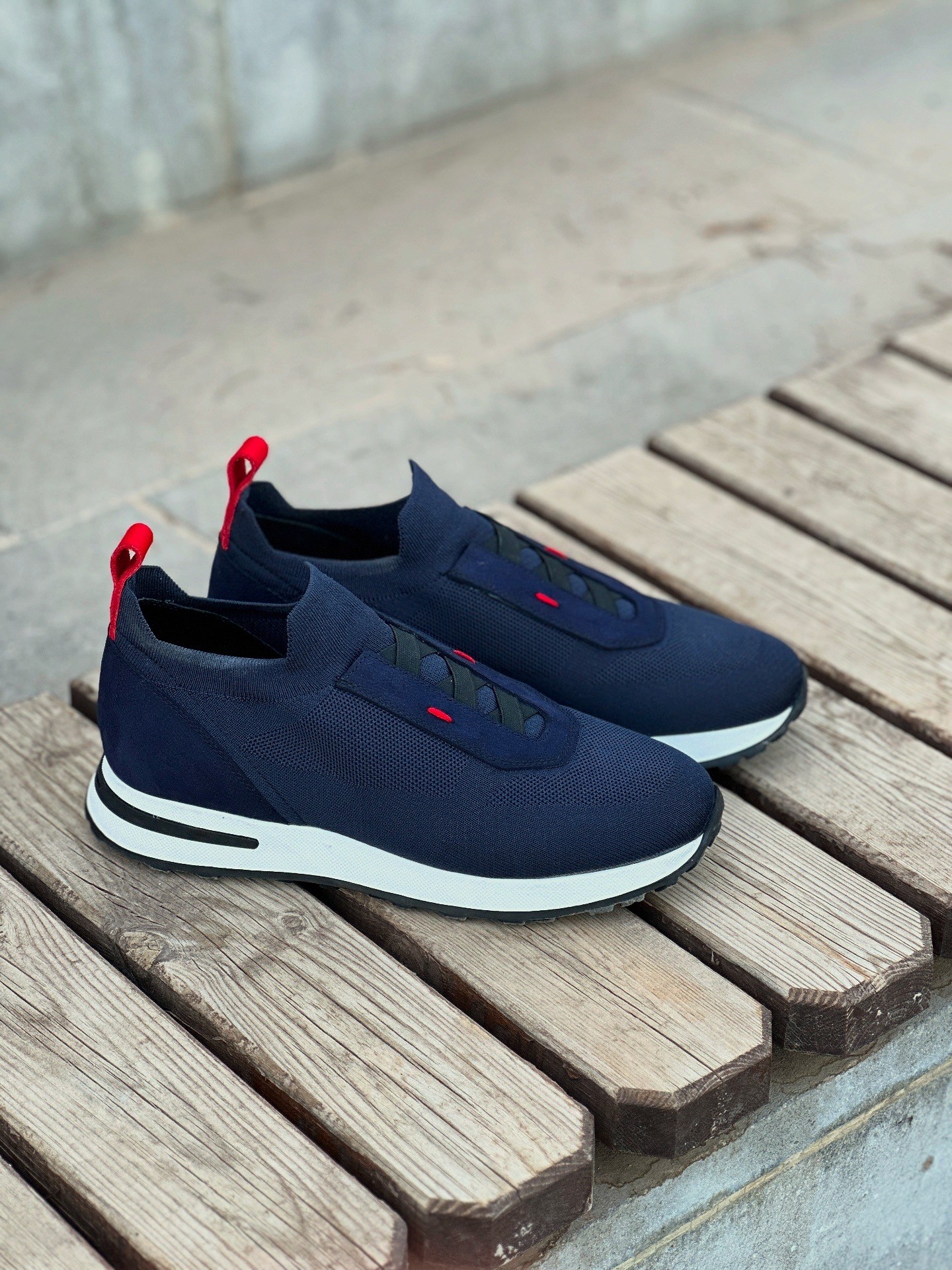 MULAS KETEN GÜNLÜK ERKEK SNEAKER AYAKKABI - Lacivert