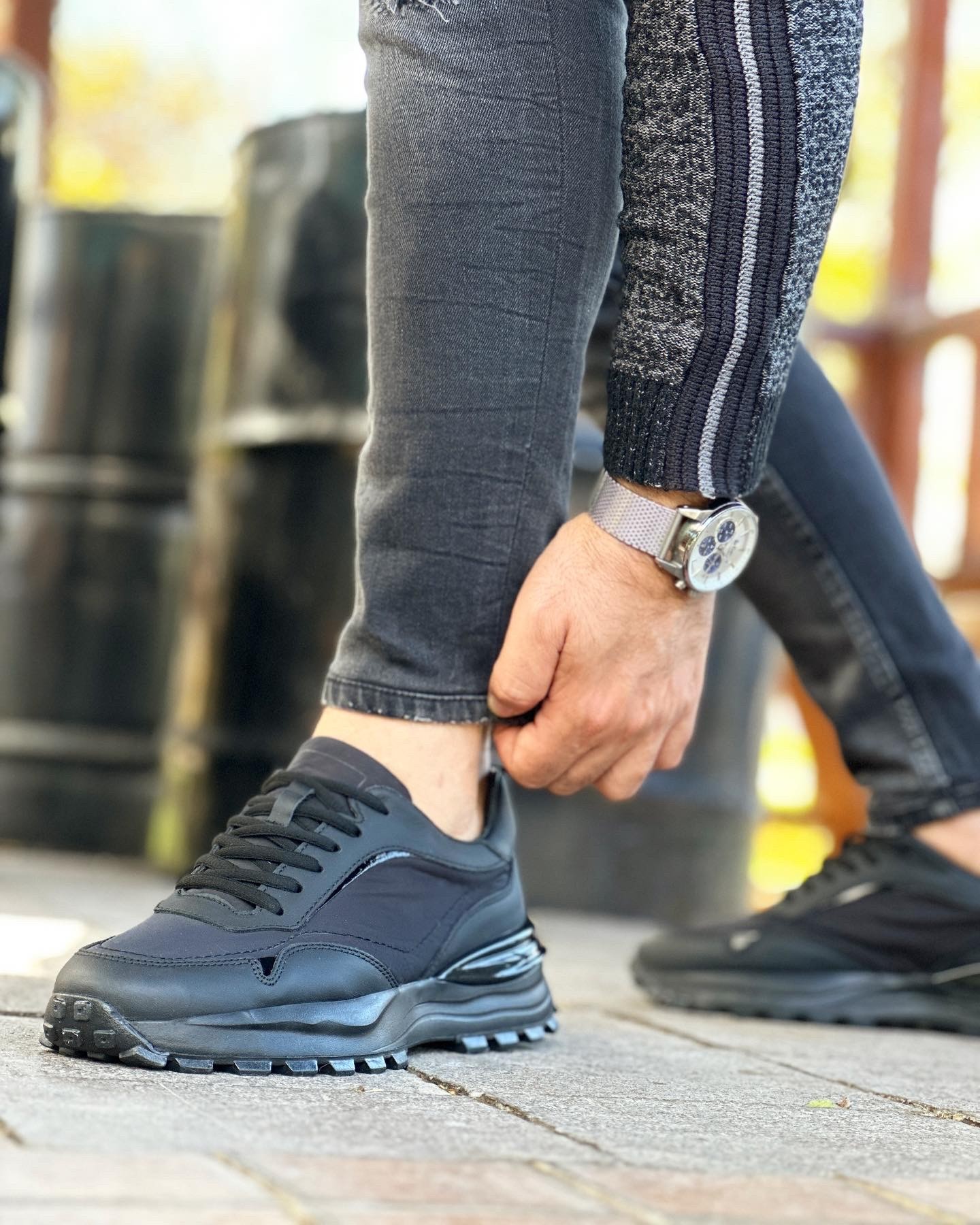 MONSAR HAKİKİ DERİ AİR TABAN GÜNLÜK ERKEK SNEAKER AYAKKABI