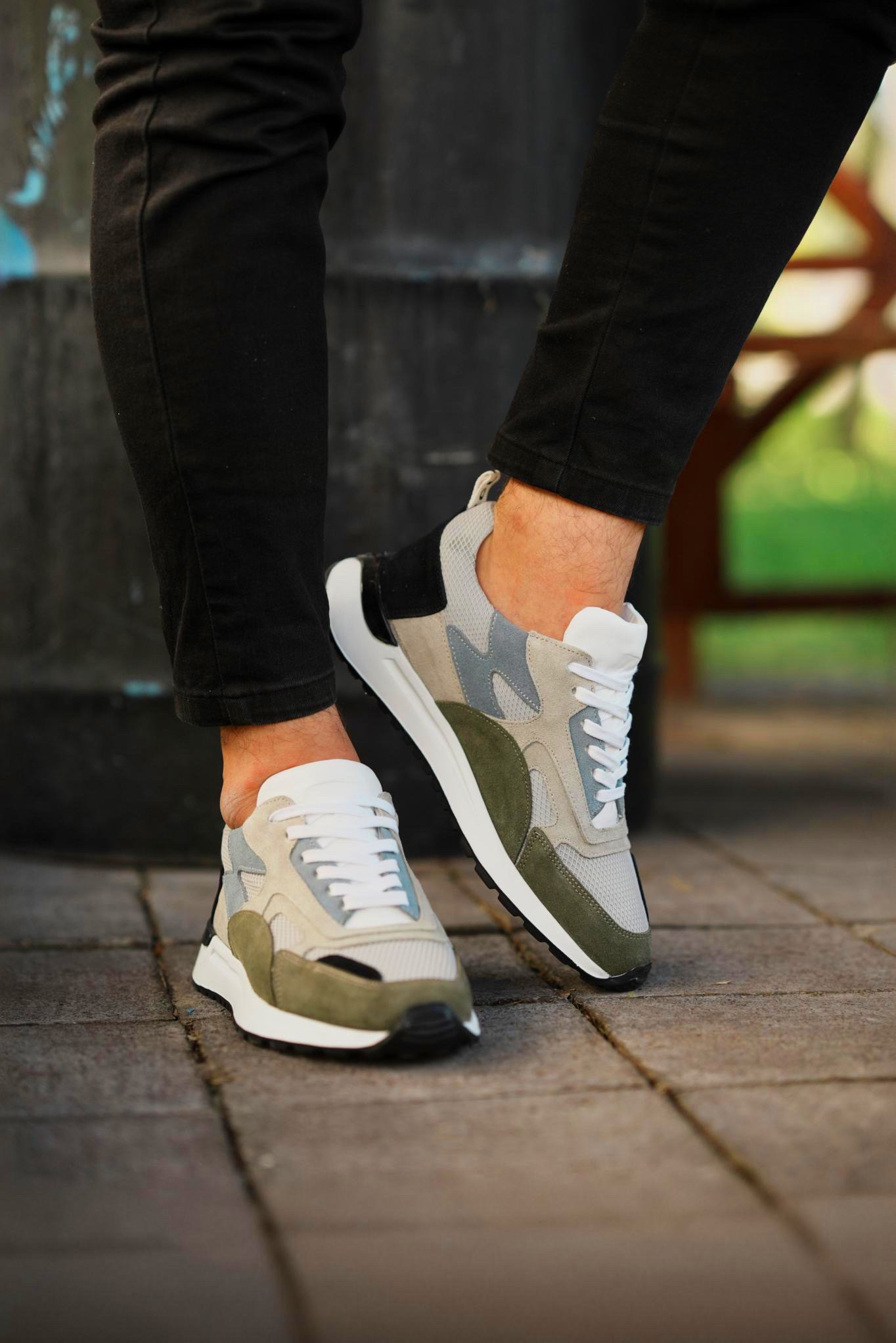 HAKİKİ DERİ GÜNLÜK EVA TABAN GÜNLÜK ERKEK SNEAKER AYAKKABI