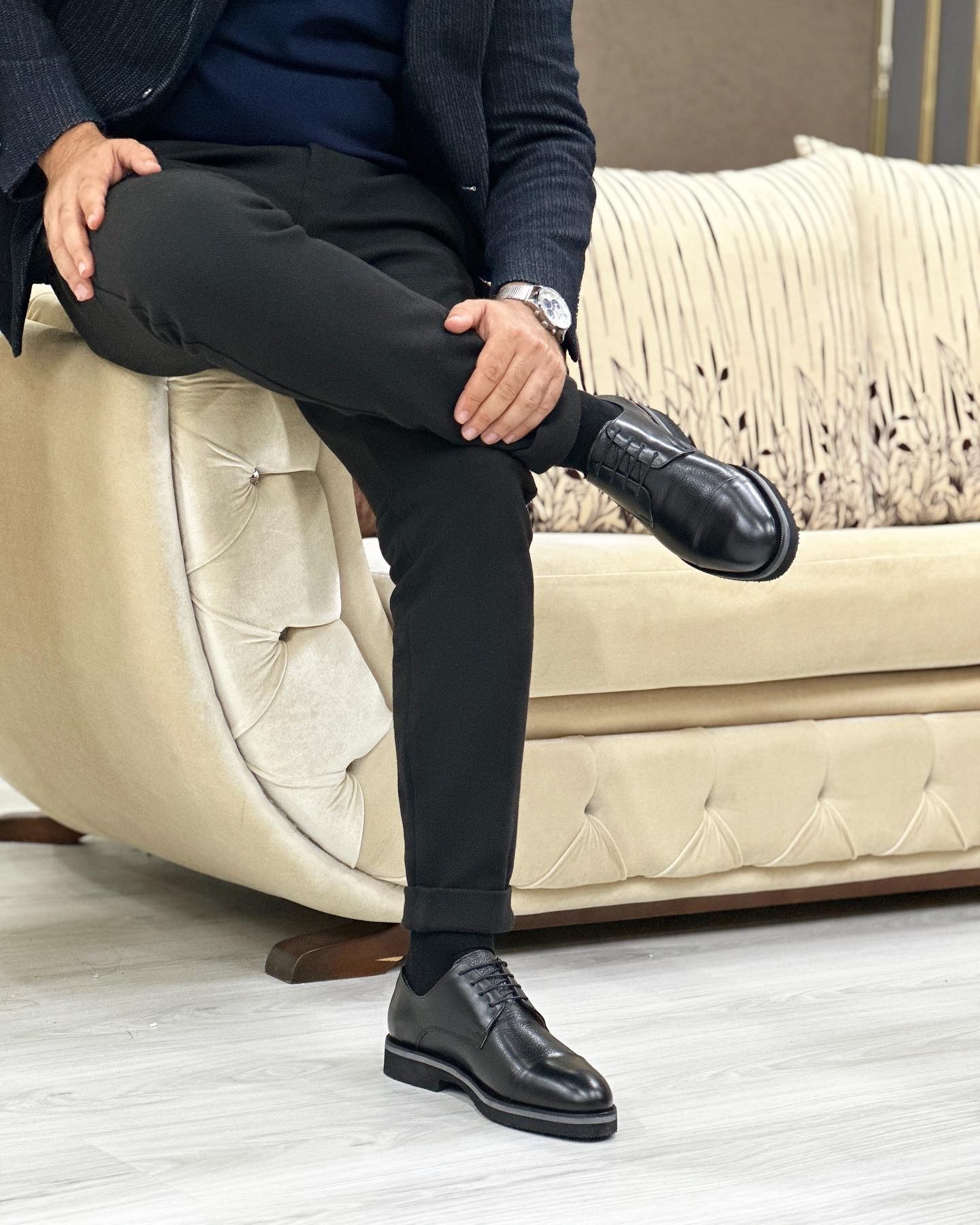 HAKİKİ DERİ EVA TABAN GÜNLÜK ERKEK KLASİK AYAKKABI