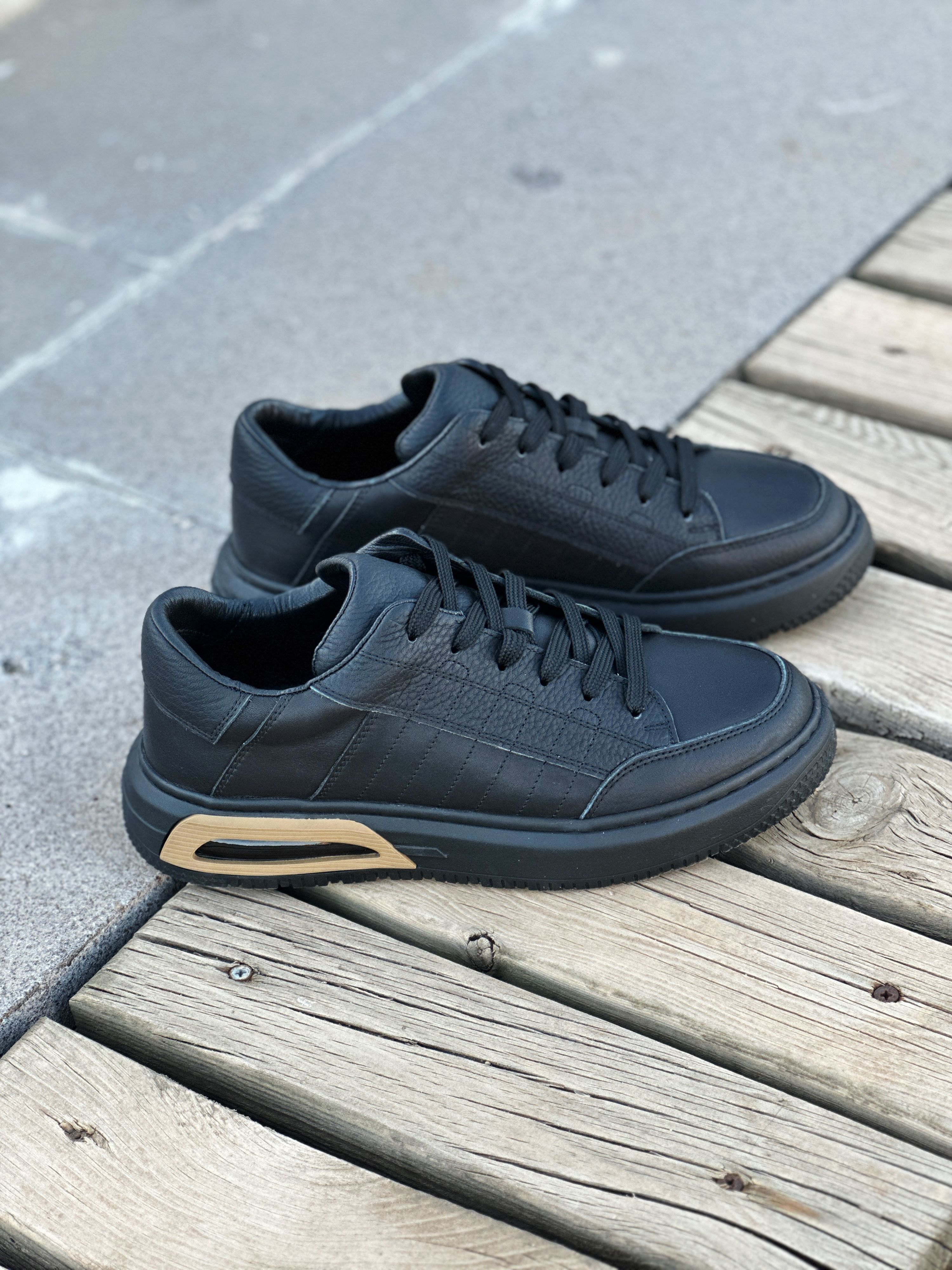 YONTA HAKİKİ DERİ AİR TABAN GÜNLÜK ERKEK SNEAKER AYAKKABI