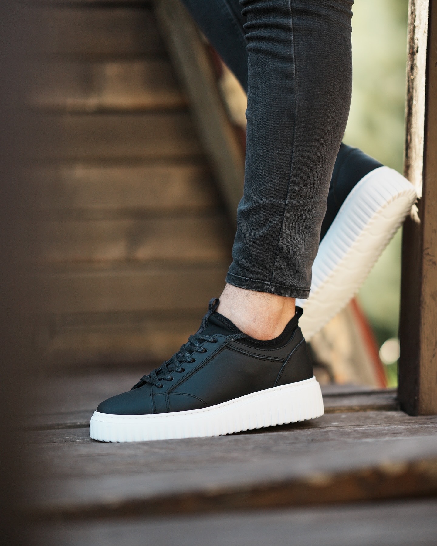 KAYRİE HAKİKİ DERİ EVA TABAN GÜNLÜK ERKEK SNEAKER AYAKKABI