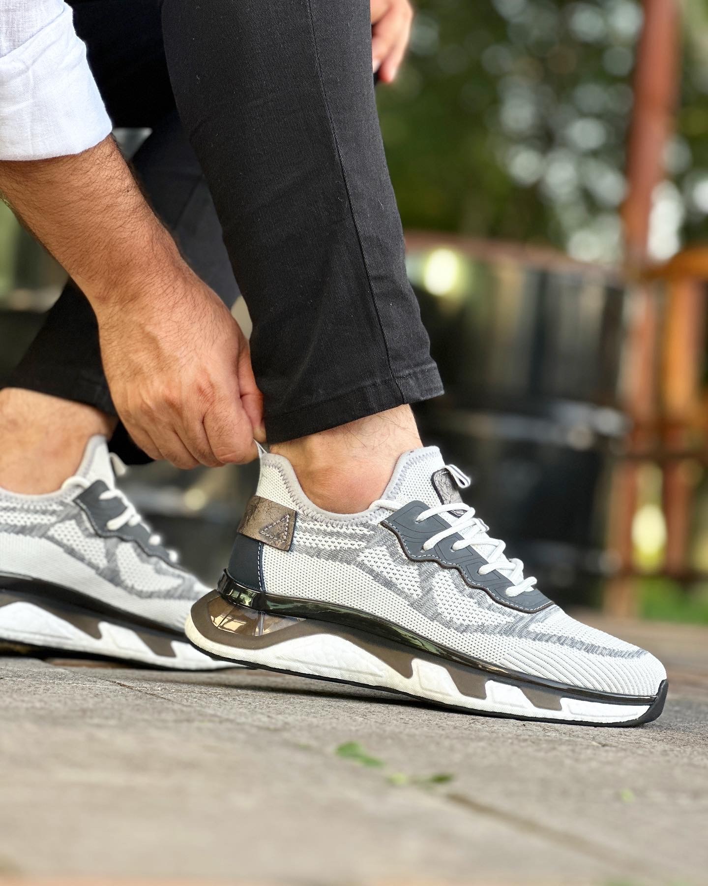 LİFUK HAKİKİ DERİ AİR TABAN GÜNLÜK ERKEK SNEAKER AYAKKABI - Beyaz