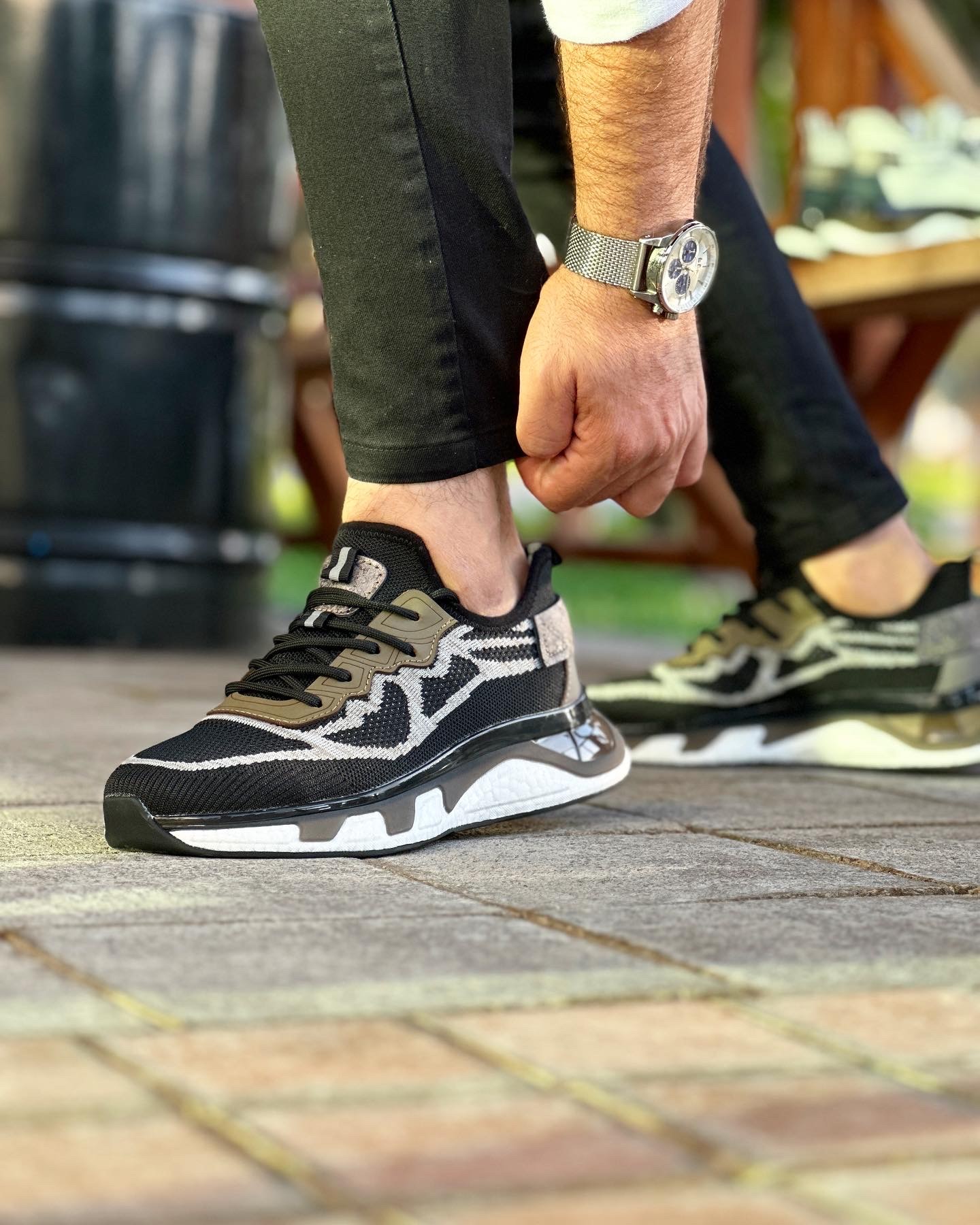 LİFUK HAKİKİ DERİ AİR TABAN GÜNLÜK ERKEK SNEAKER AYAKKABI - Siyah