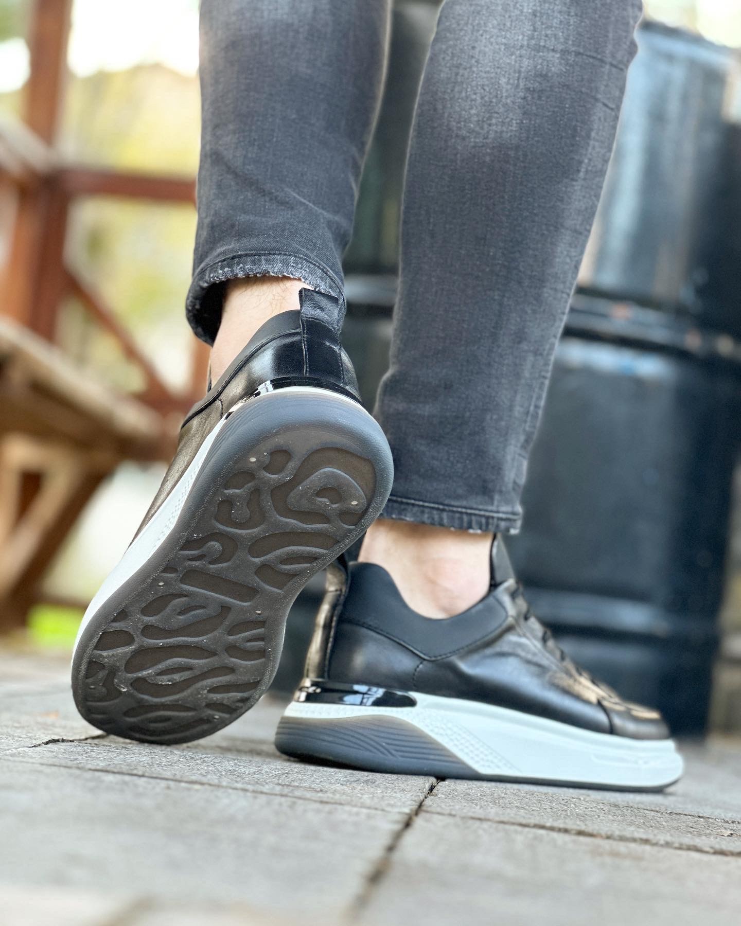 CLAS HAKİKİ DERİ AİR TABAN GÜNLÜK ERKEK SNEAKER AYAKKABI