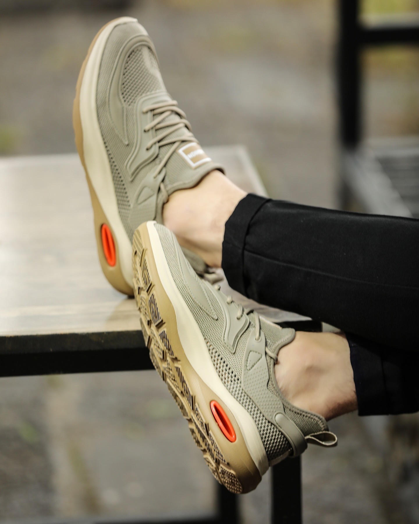 SAPEN KETEN AİR TABAN GÜNLÜK ERKEK SNEAKER AYAKKABI - Bej