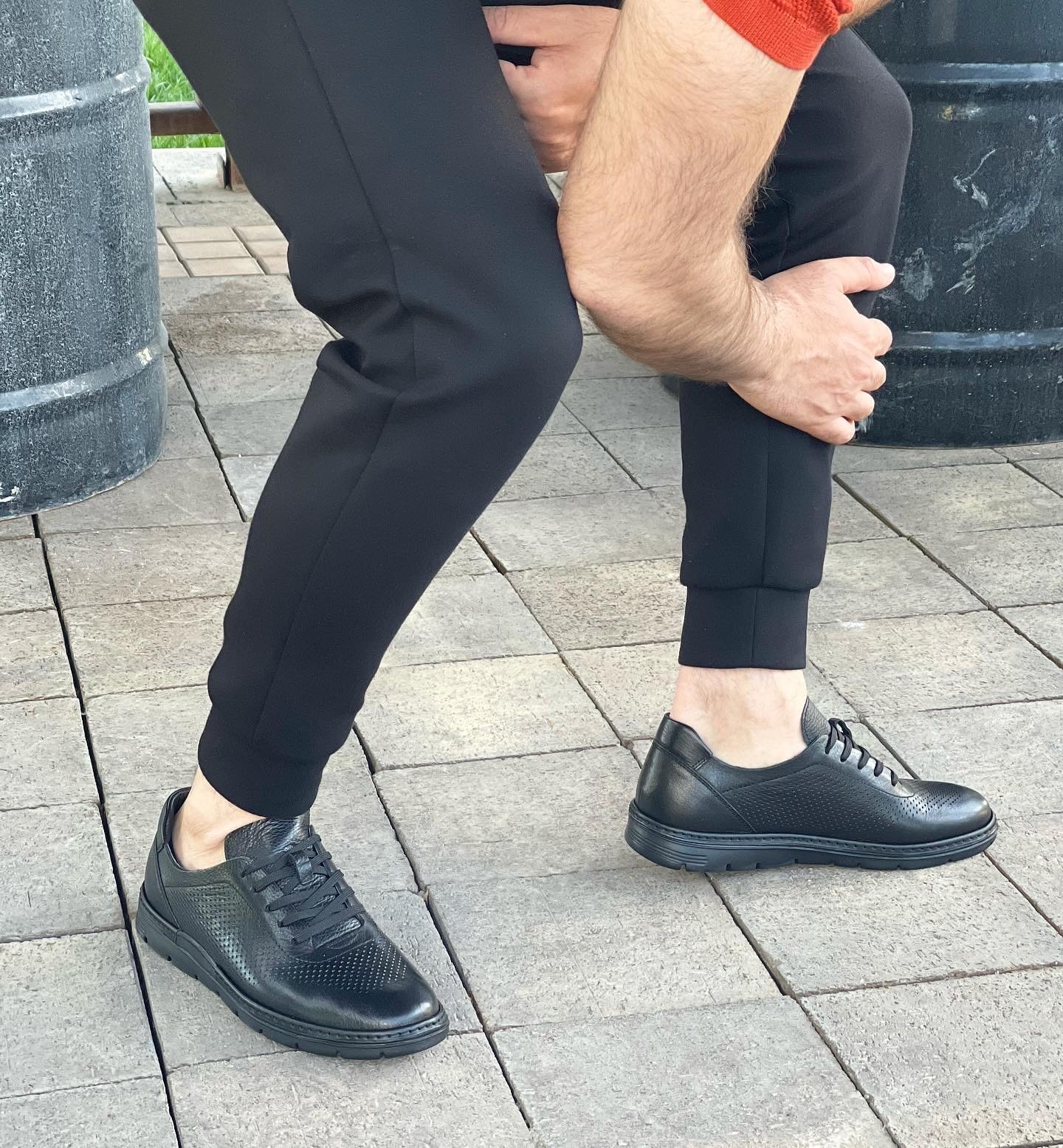 HAKİKİ DERİ EVA TABAN GÜNLÜK ERKEK SNEAKER AYAKKABI