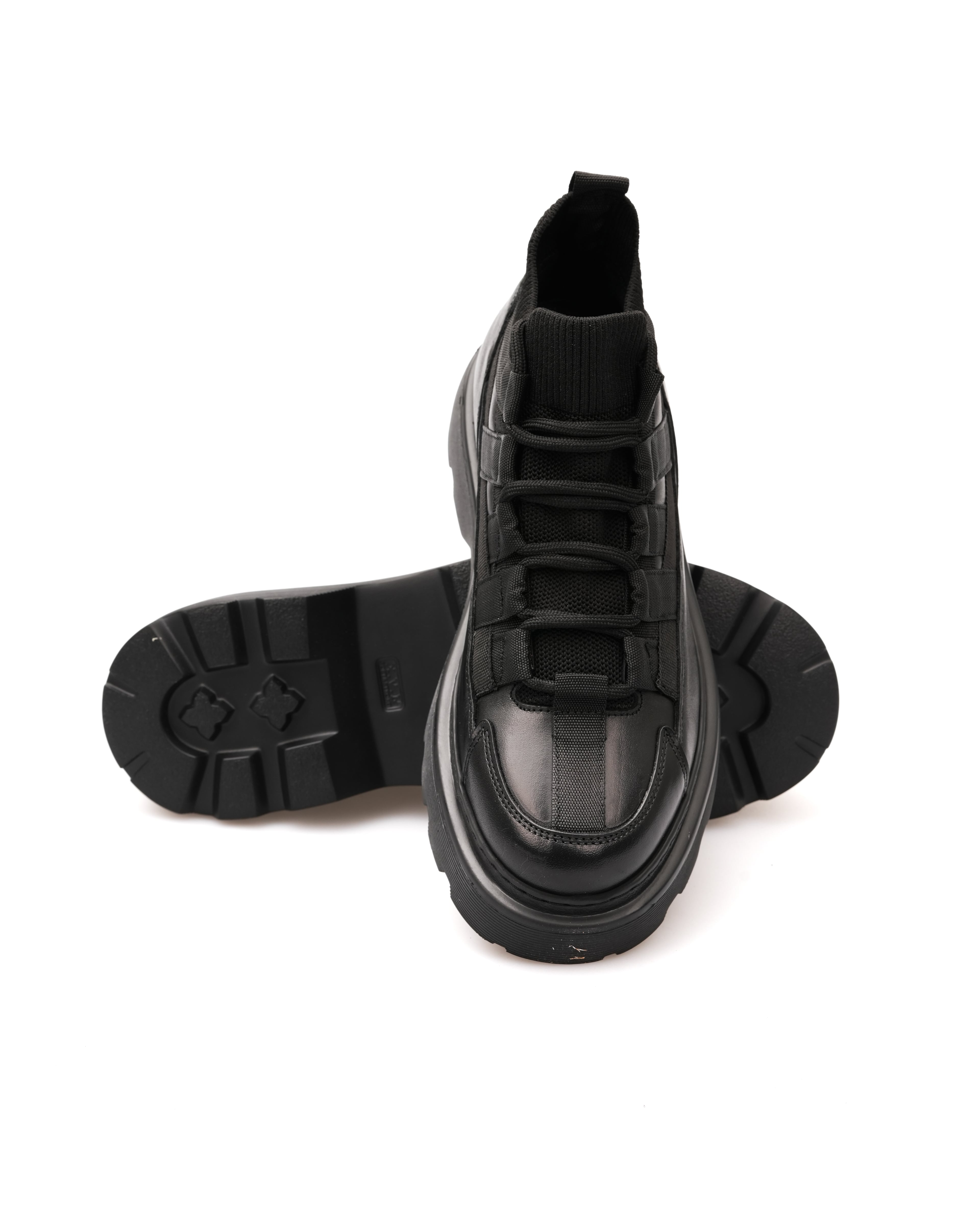 MARLEN HAKİKİ DERİ GÜNLÜK ERKEK BOT - Siyah