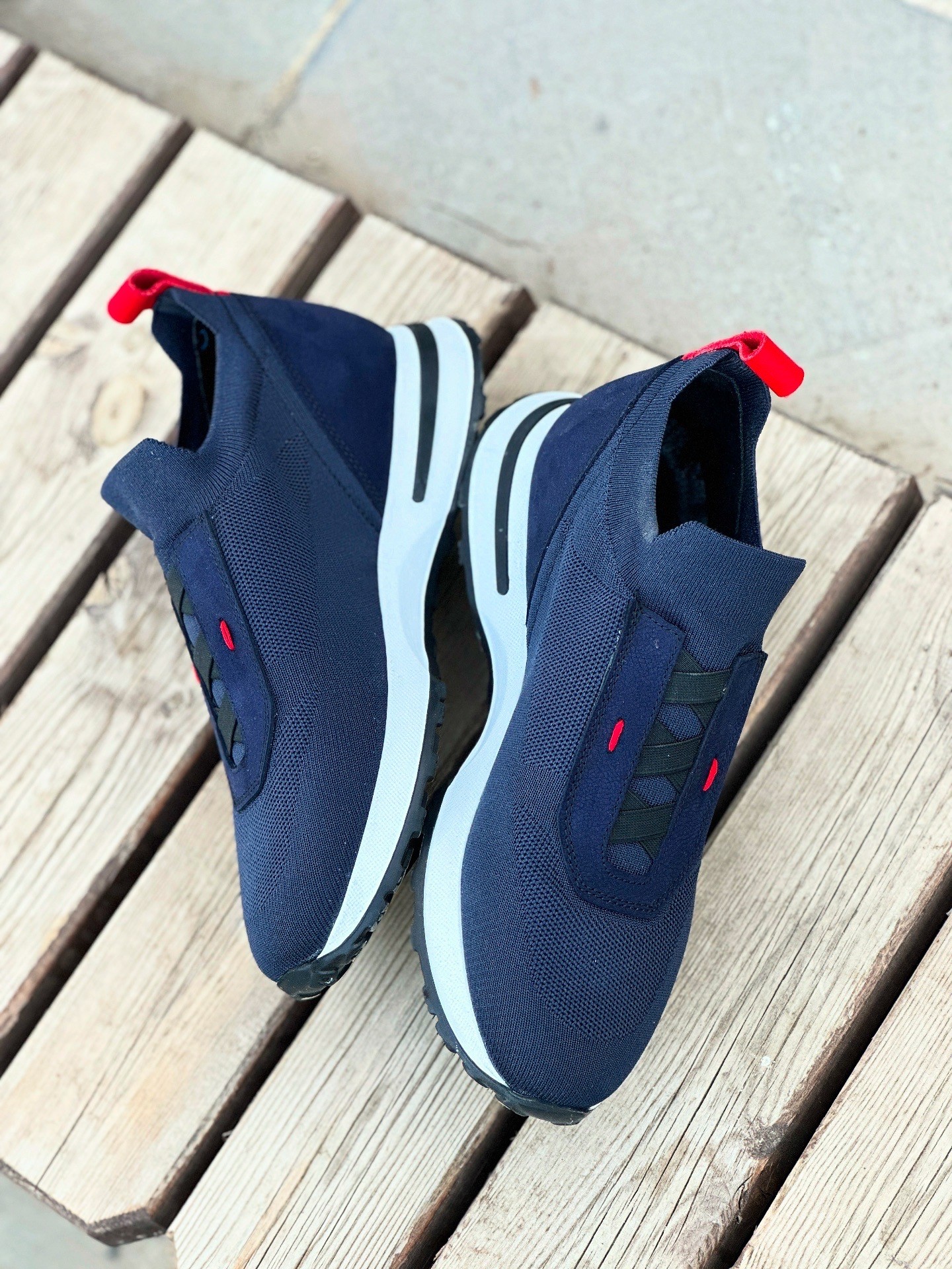 MULAS KETEN GÜNLÜK ERKEK SNEAKER AYAKKABI - Lacivert