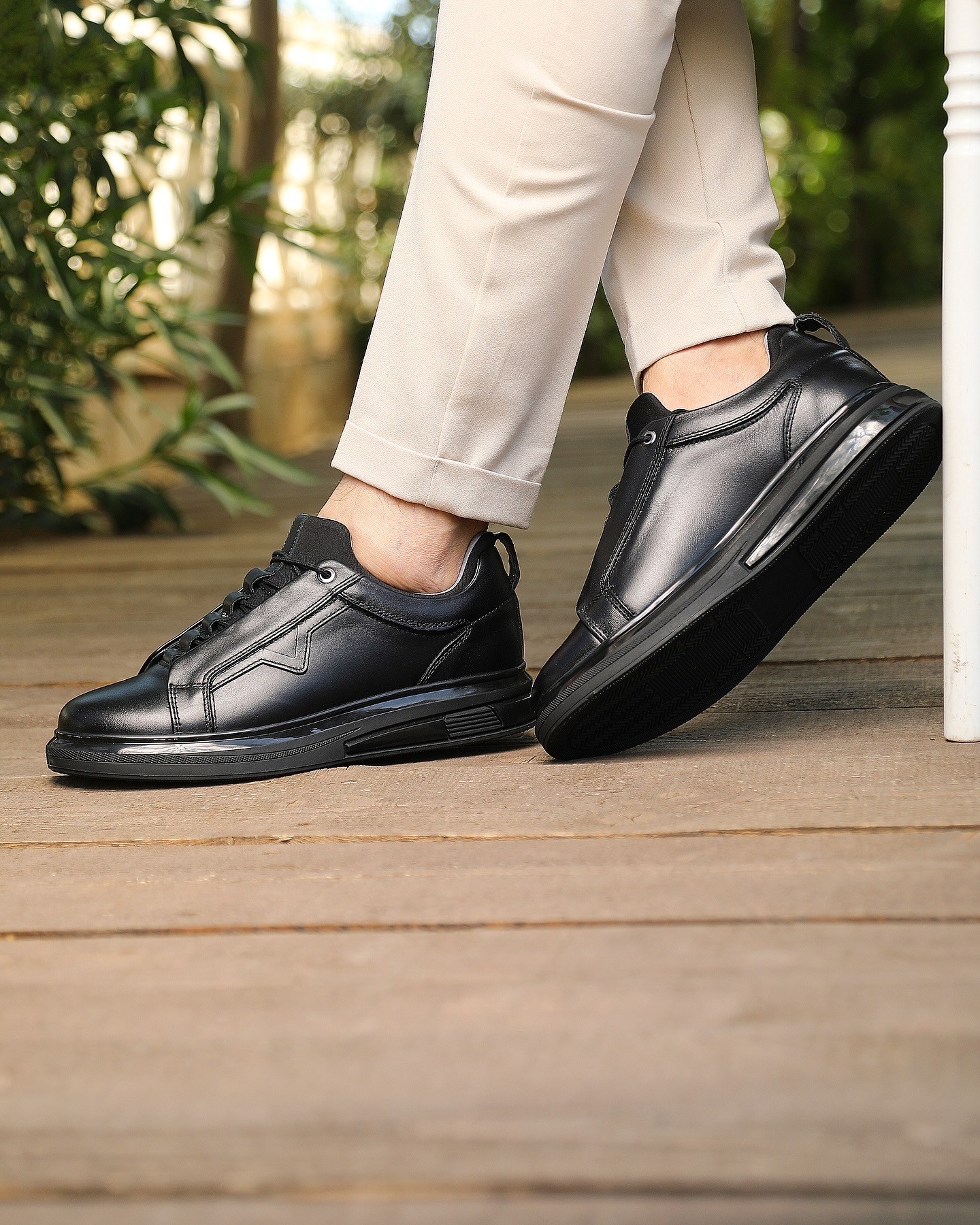 MİSON HAKİKİ DERİ AİR TABAN GÜNLÜK EREK SNEAKER AYAKKABI