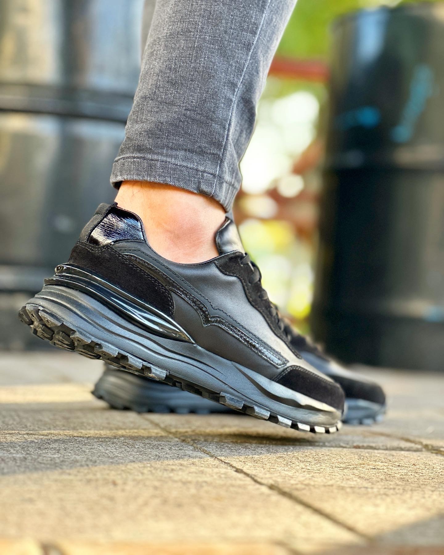 XWELİ HAKİKİ DERİ AİR TABAN GÜNLÜK ERKEK SNEAKER AYAKKABI