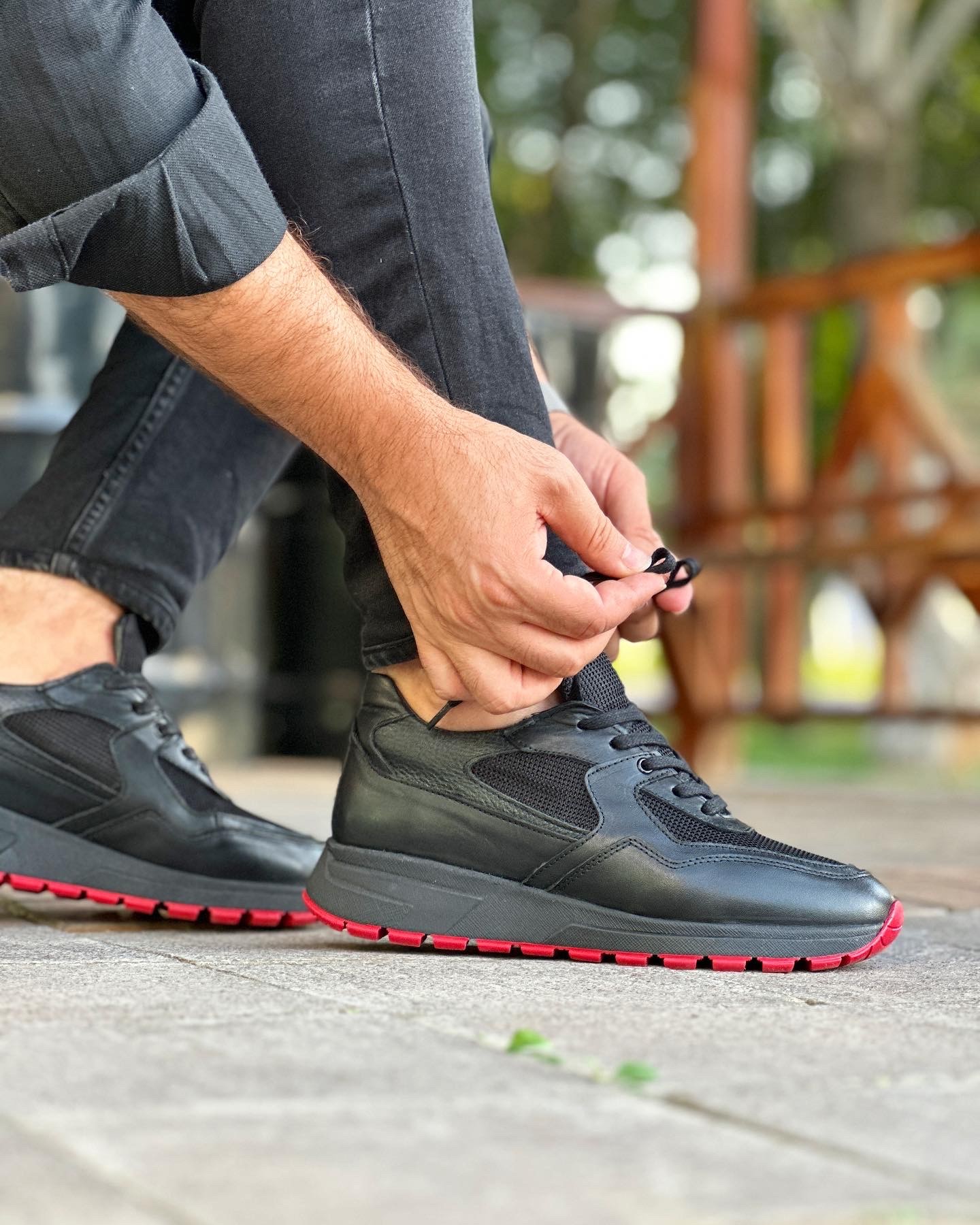 PİSSARO HAKİKİ DERİ EVA TABAN GÜNLÜK ERKEK SNEAKER AYAKKABI