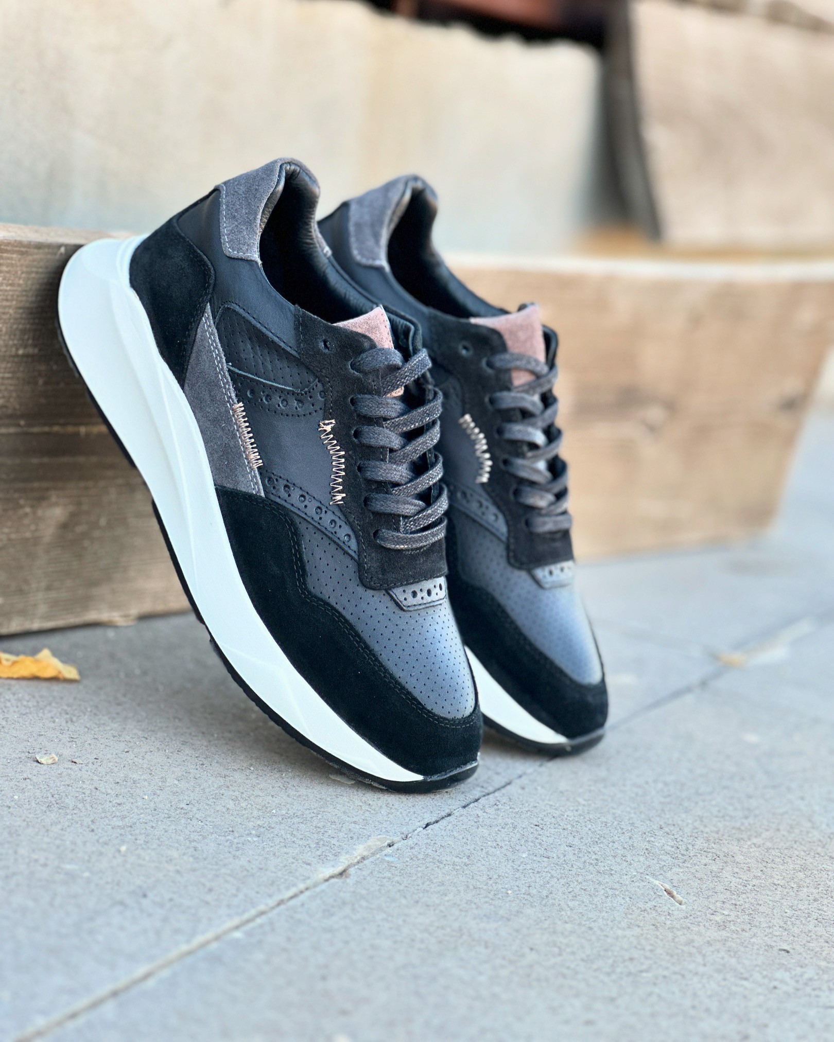 ZAYİ HAKİKİ DERİ EVA TABAN GÜNLÜK ERKEK SNEAKER AYAKKABI