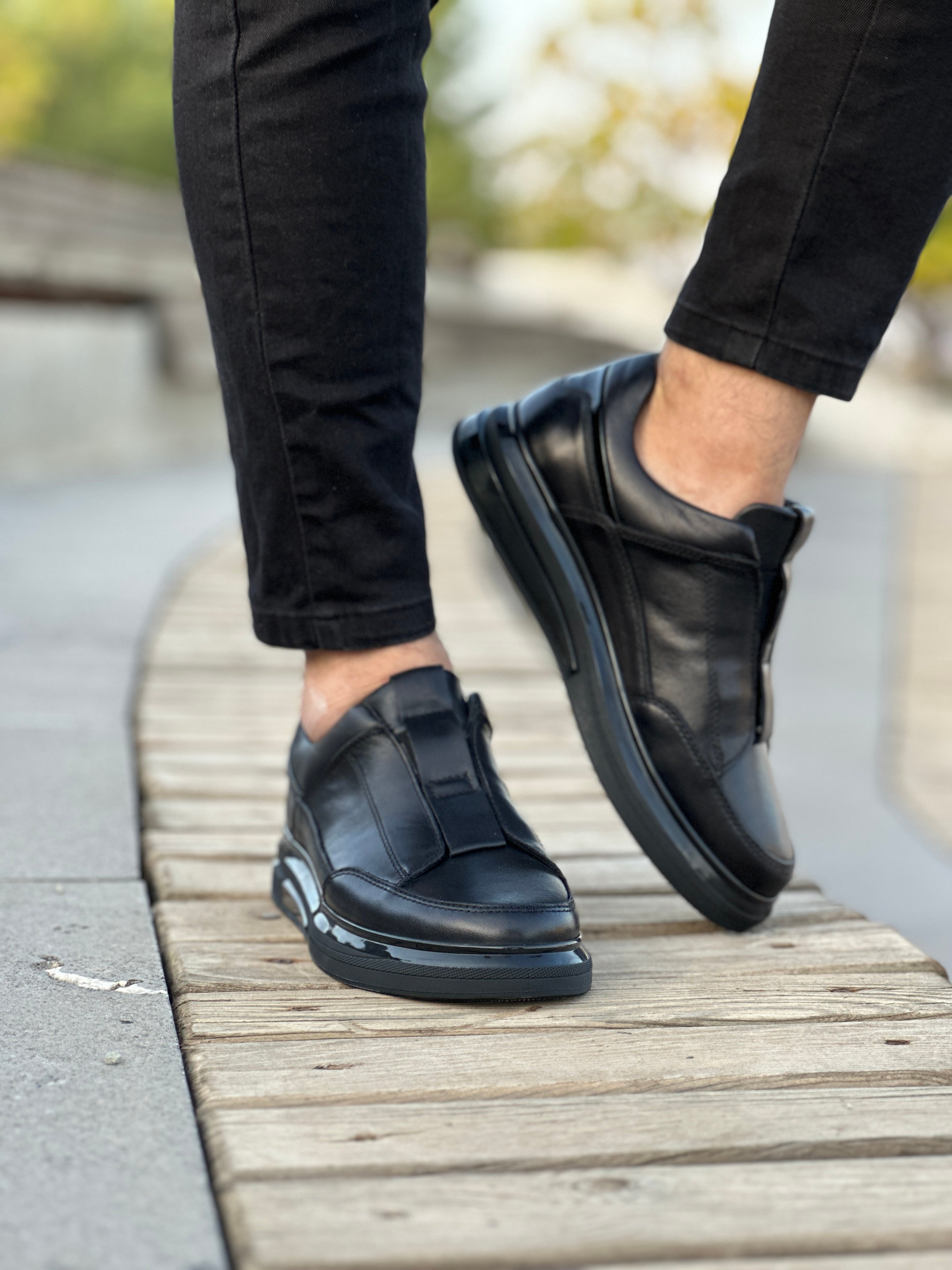 CEKEL HAKİKİ DERİ AİR TABAN GÜNLÜK ERKEK SNEAKER AYAKKABI