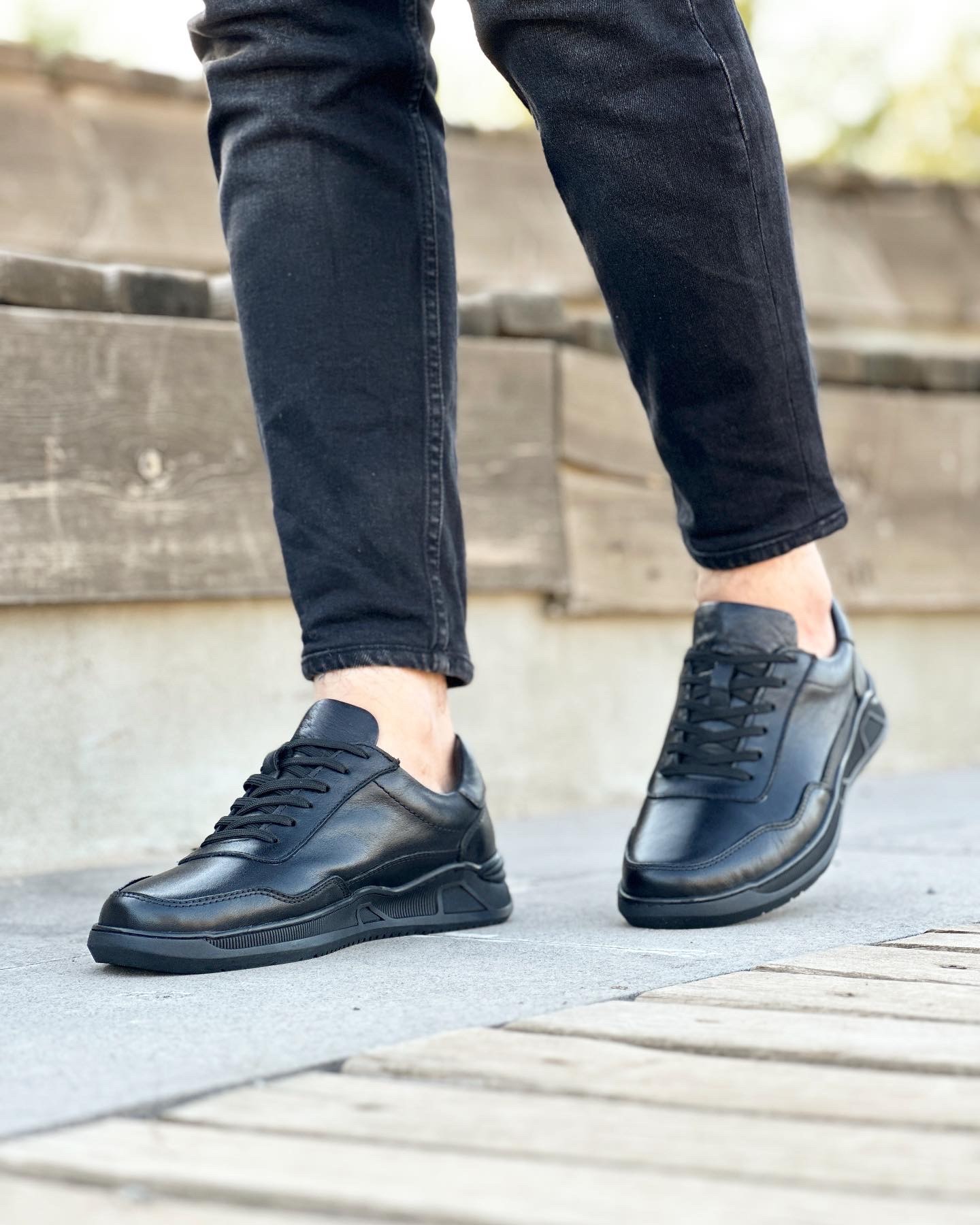 PACE HAKİKİ DERİ GÜNLÜK ERKEK SNEAKER AYAKKABI