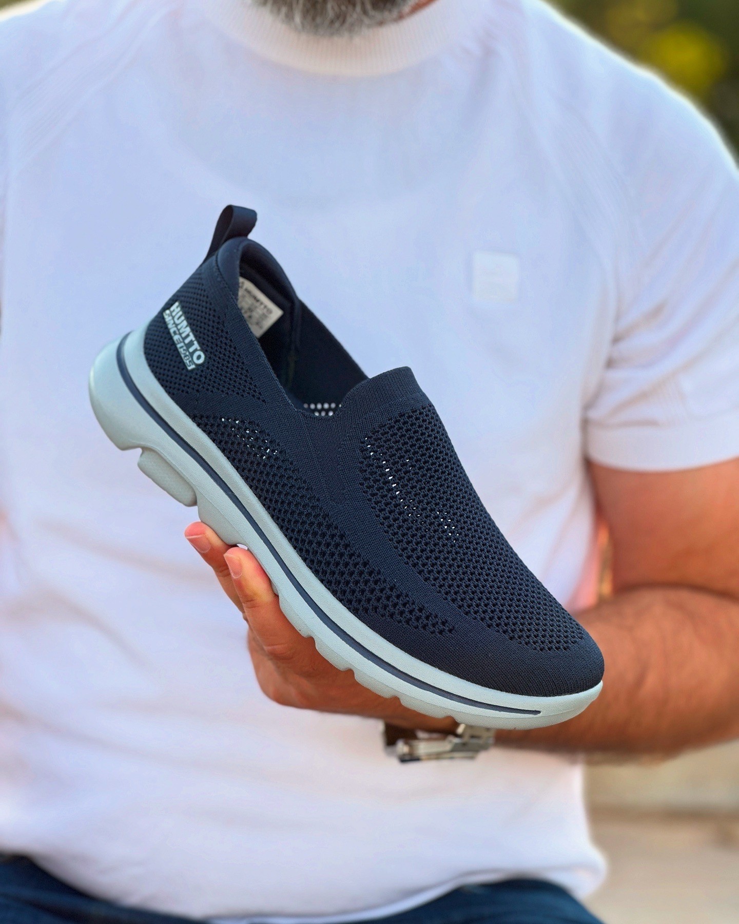 KETEN EVA TABAN GÜNLÜK ERKEK SNEAKER AYAKKABI - Lacivert