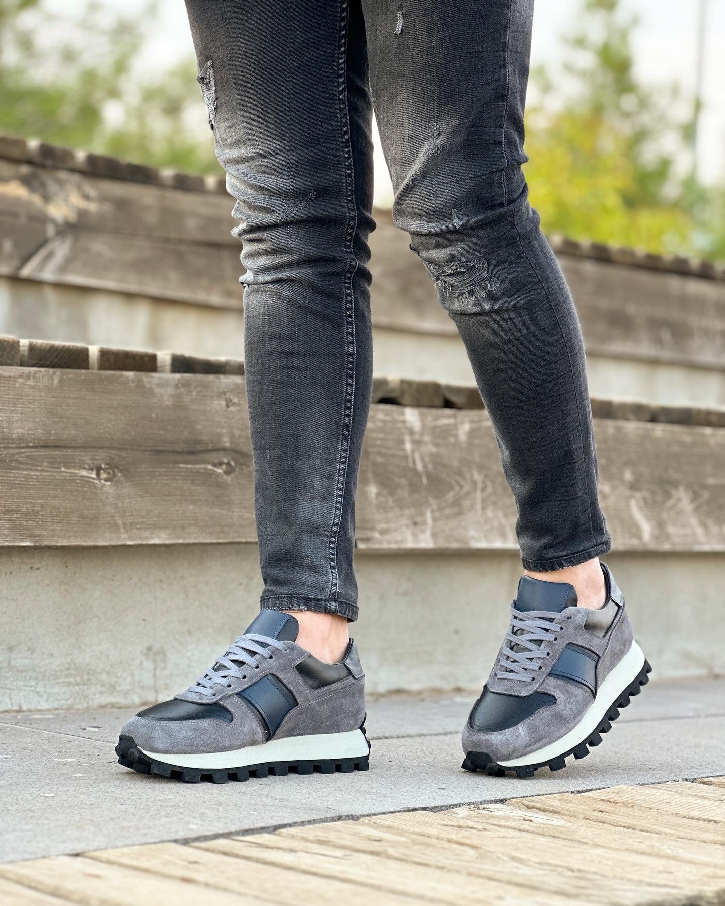 KEVIR HAKİKİ DERİ EVA TABAN GÜNLÜK ERKEK SNEAKER AYAKKABI