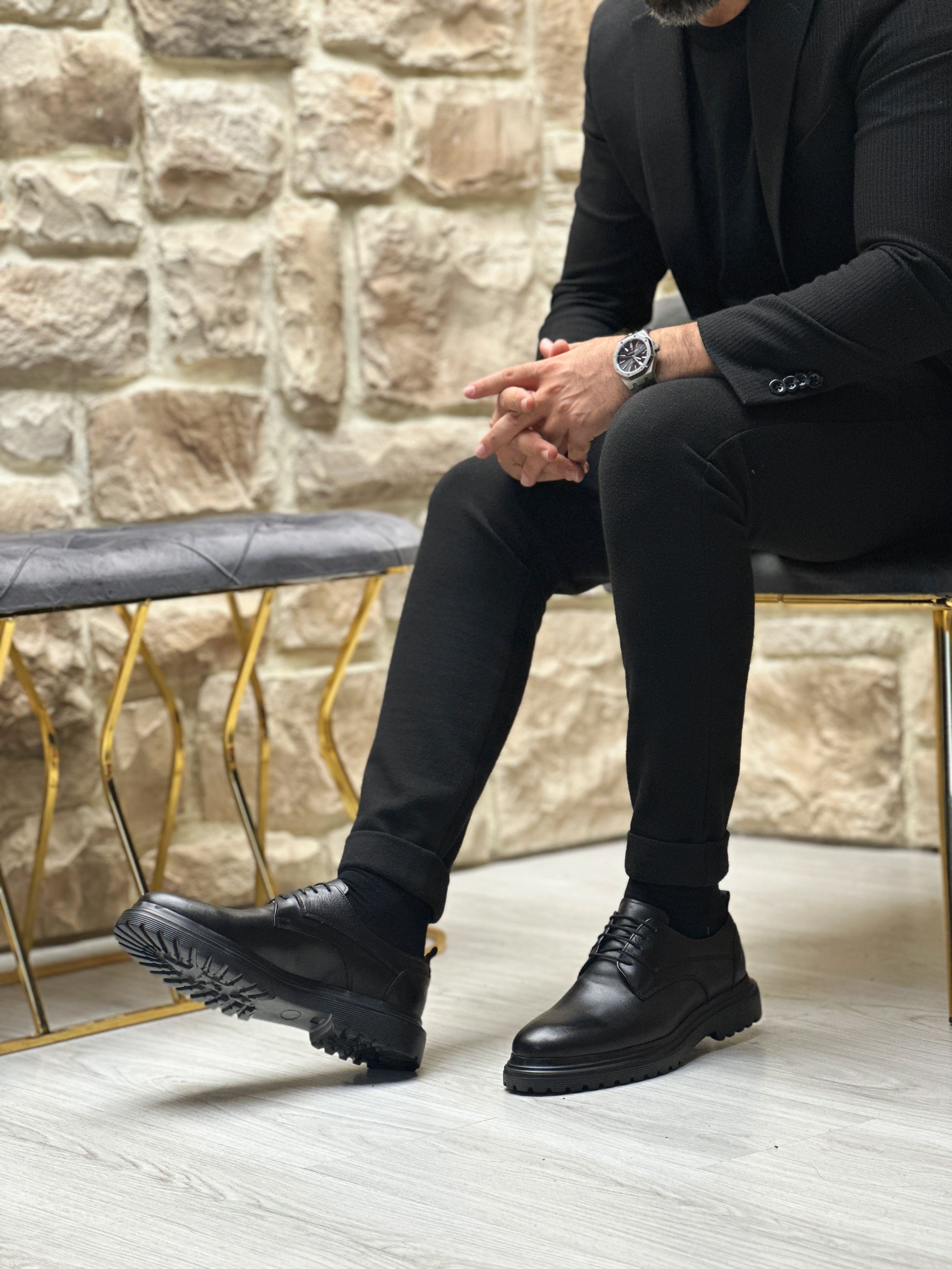 ENAT HAKİKİ DERİ EVA TABAN GÜNLÜK ERKEK KLASİK AYAKKABI