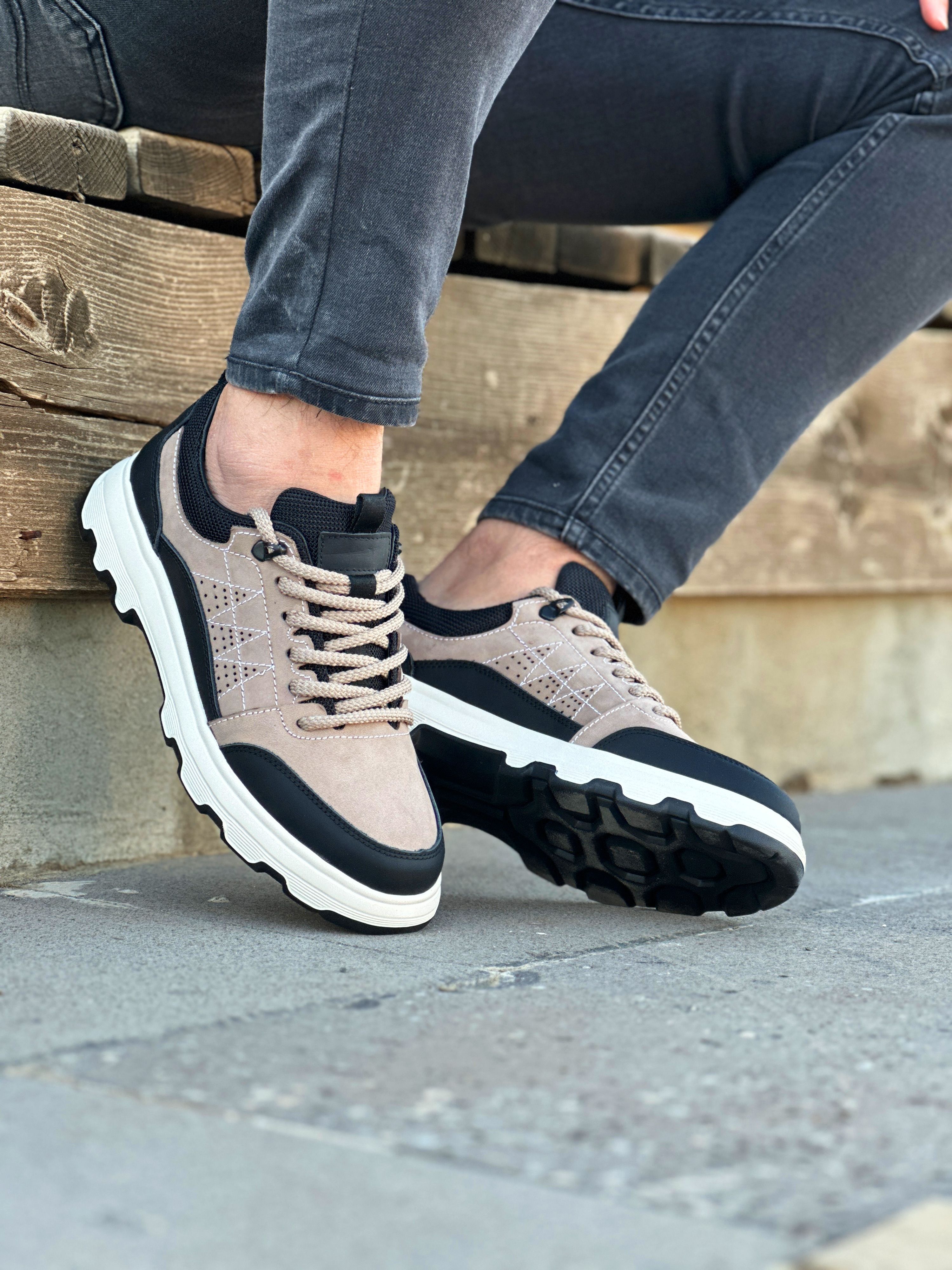 HERSEN HAKİKİ DERİ AİR TABAN GÜNLÜK ERKEK SNEAKER AYAKKABI