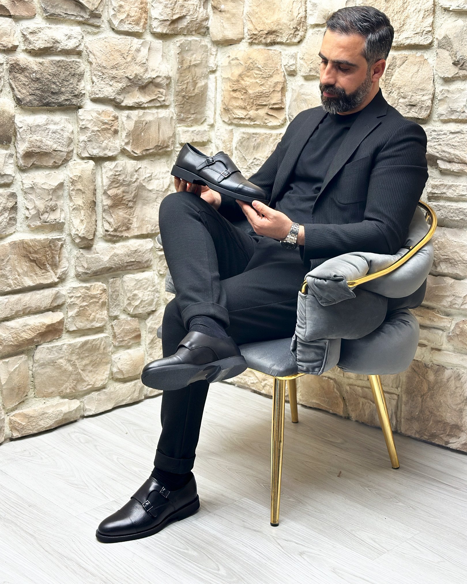 HAKİKİ DERİ EVA TABAN GÜNLÜK ERKEK KLASİK AYAKKABI