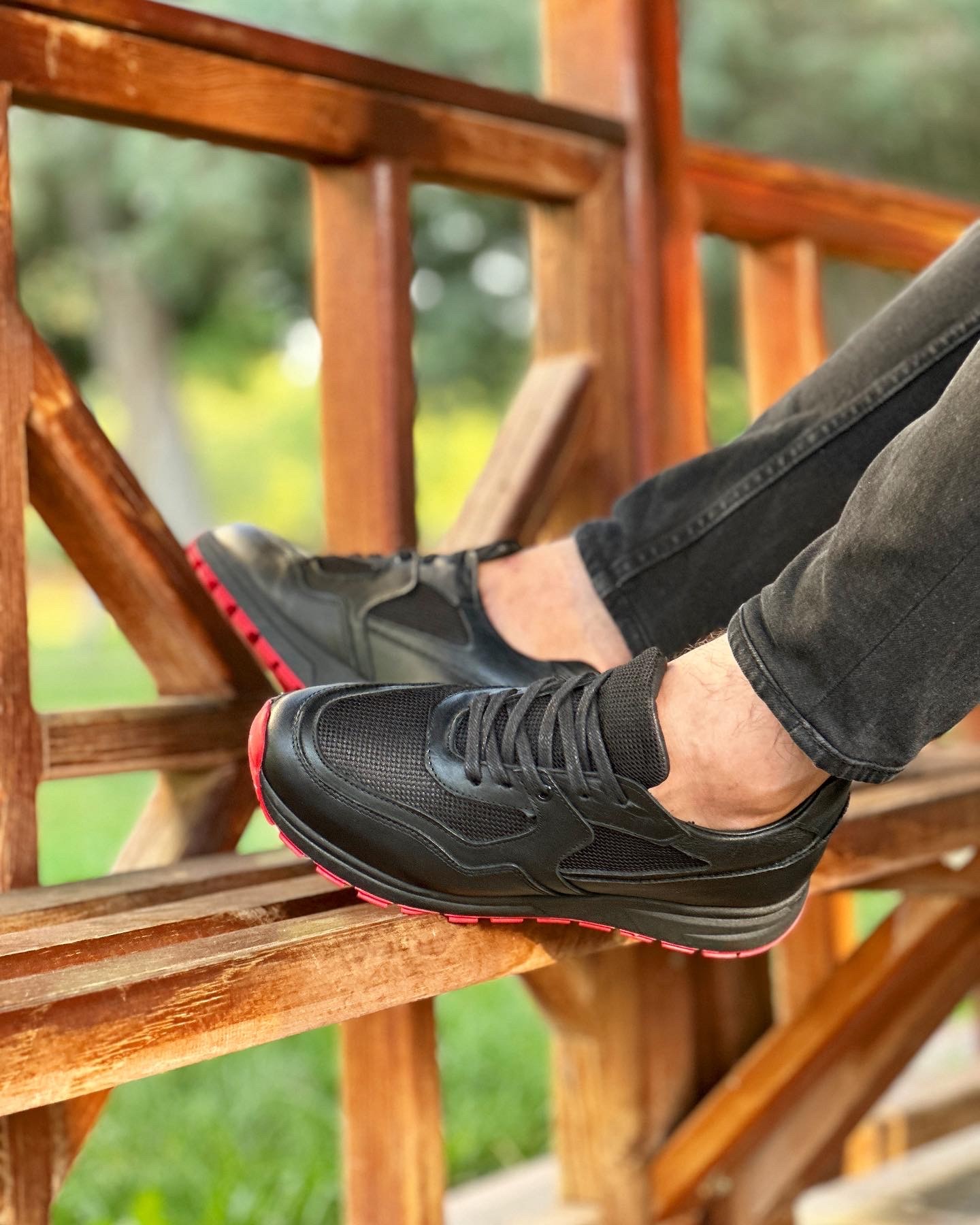 PİSSARO HAKİKİ DERİ EVA TABAN GÜNLÜK ERKEK SNEAKER AYAKKABI