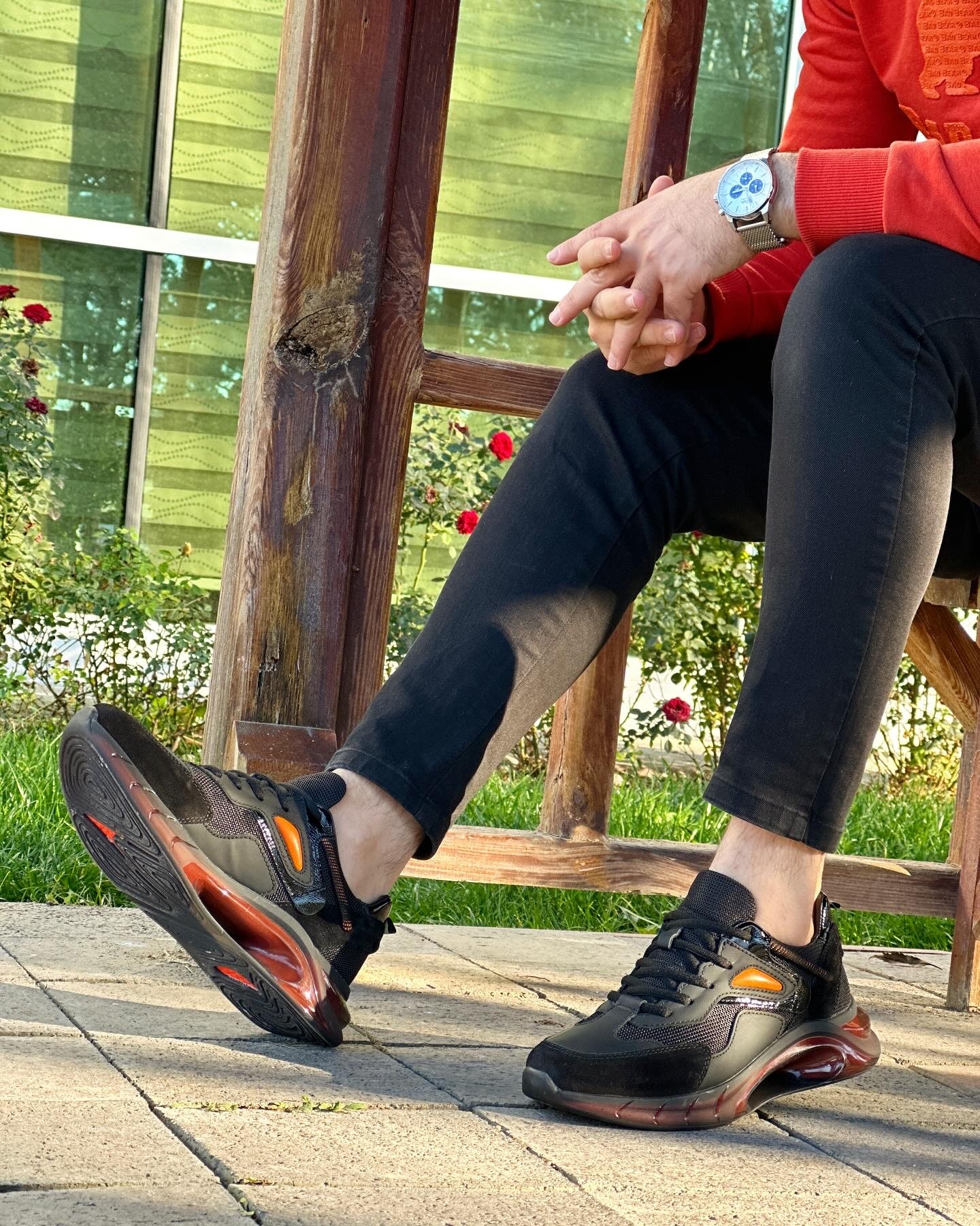 HAKİKİ DERİ AİR TABAN GÜNLÜK ERKEK SNEAKER AYAKKABI