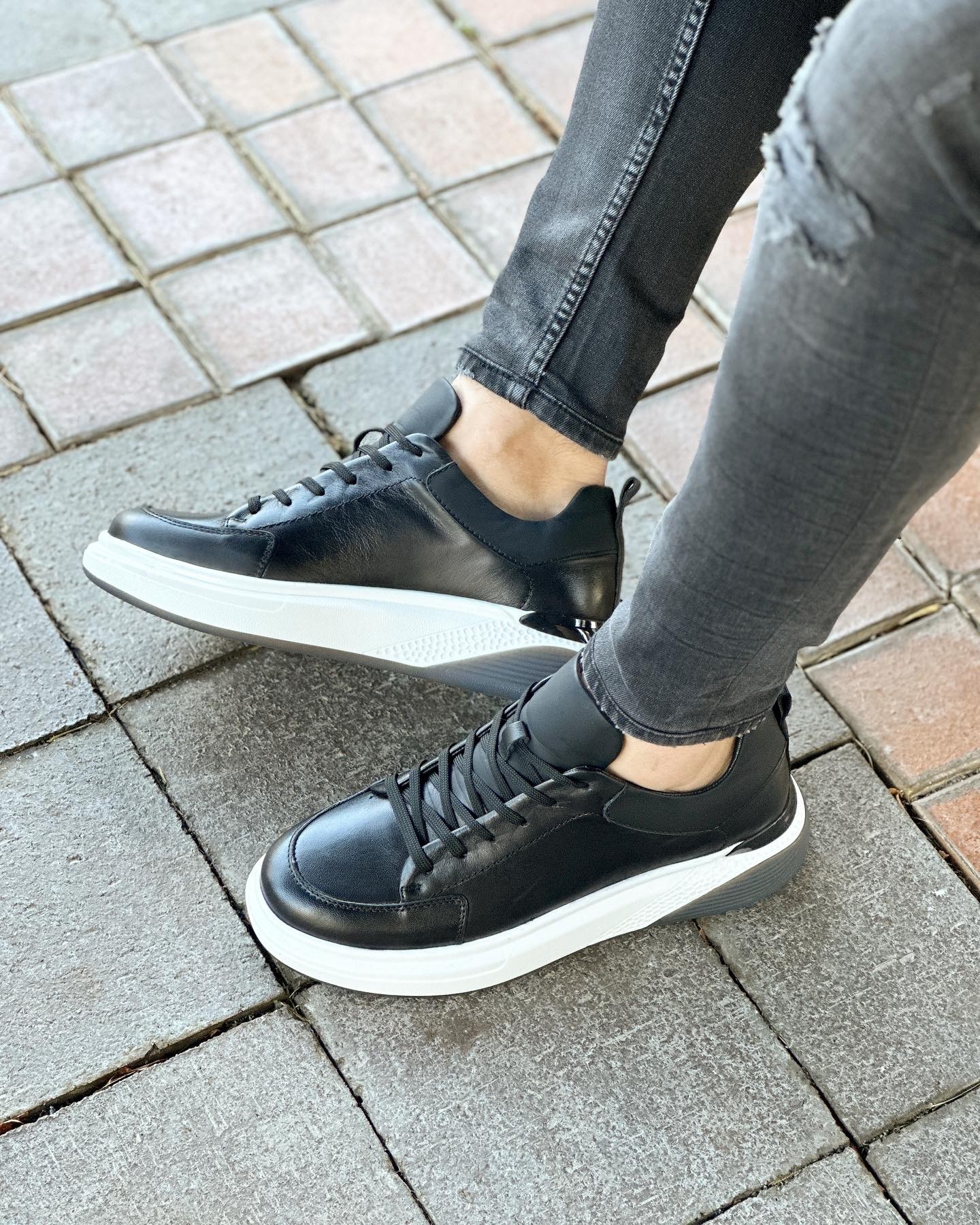 CLAS HAKİKİ DERİ AİR TABAN GÜNLÜK ERKEK SNEAKER AYAKKABI