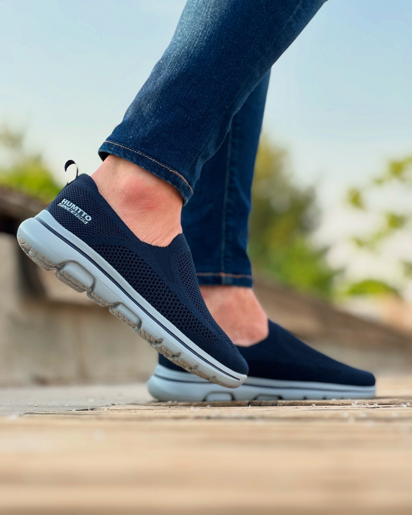 KETEN EVA TABAN GÜNLÜK ERKEK SNEAKER AYAKKABI - Lacivert