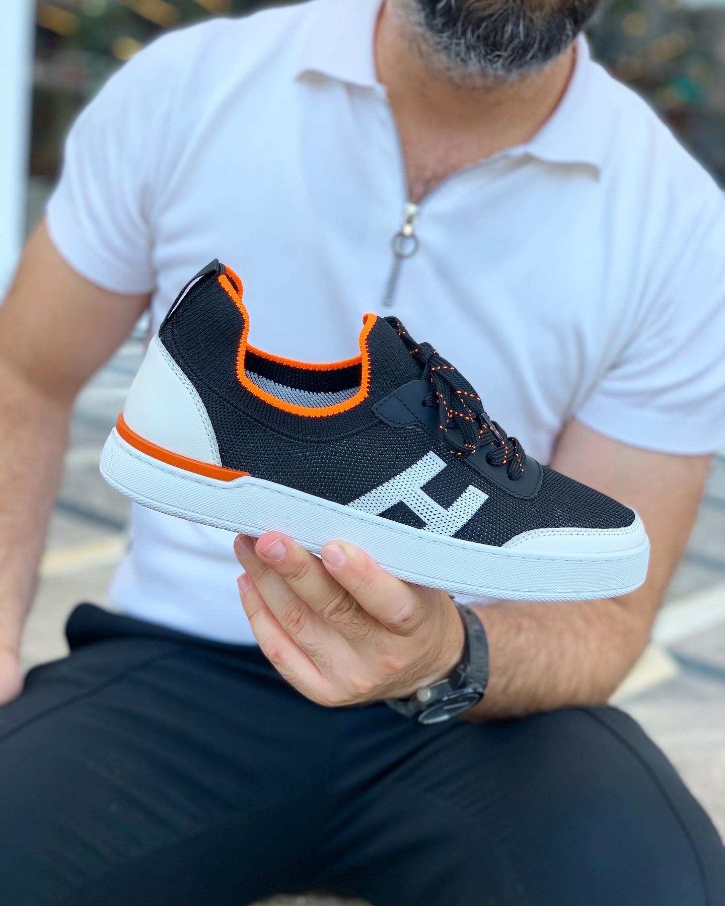 HAGGO KETEN EVA TABAN GÜNLÜK ERKEK SNEAKER AYAKABI