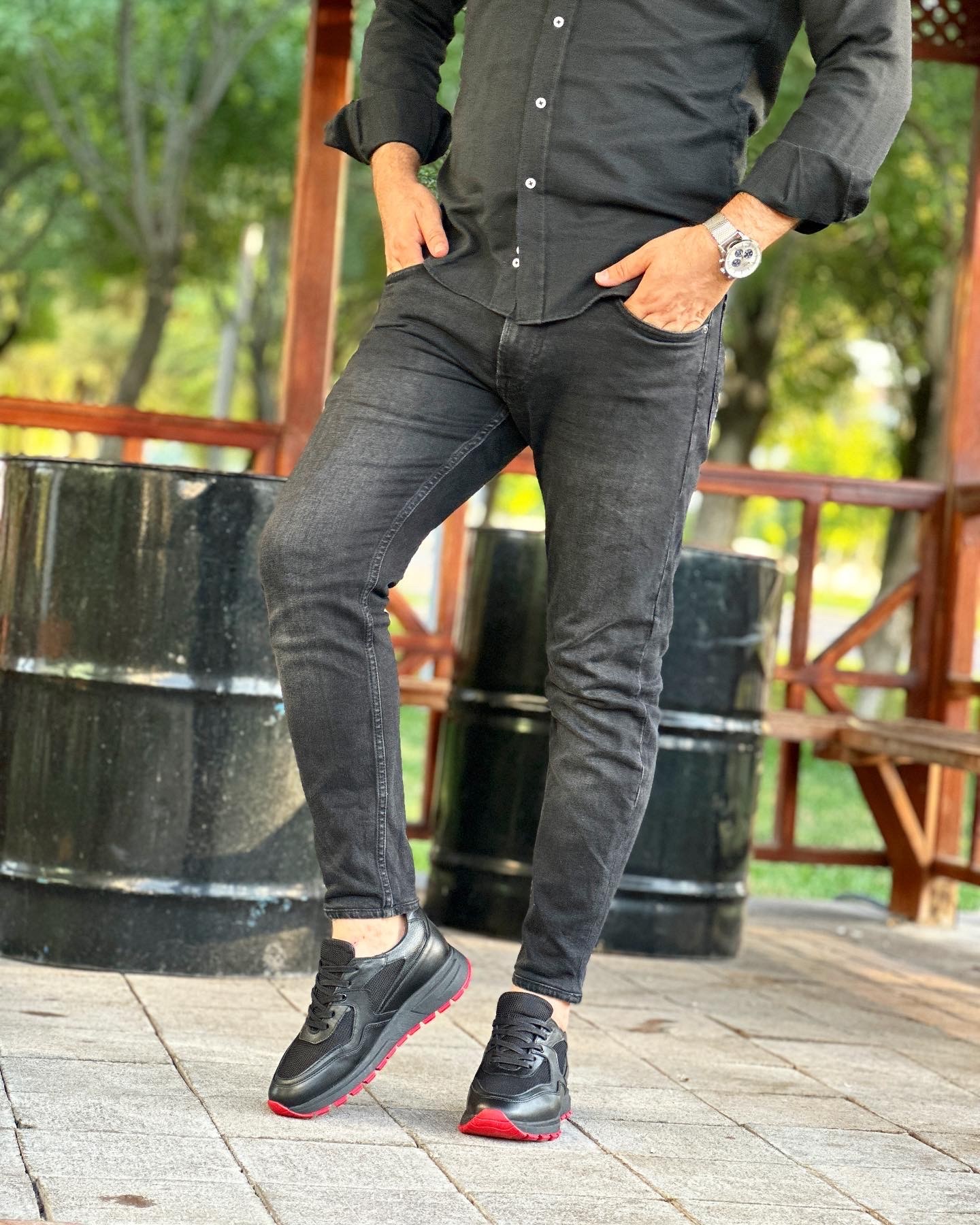 PİSSARO HAKİKİ DERİ EVA TABAN GÜNLÜK ERKEK SNEAKER AYAKKABI